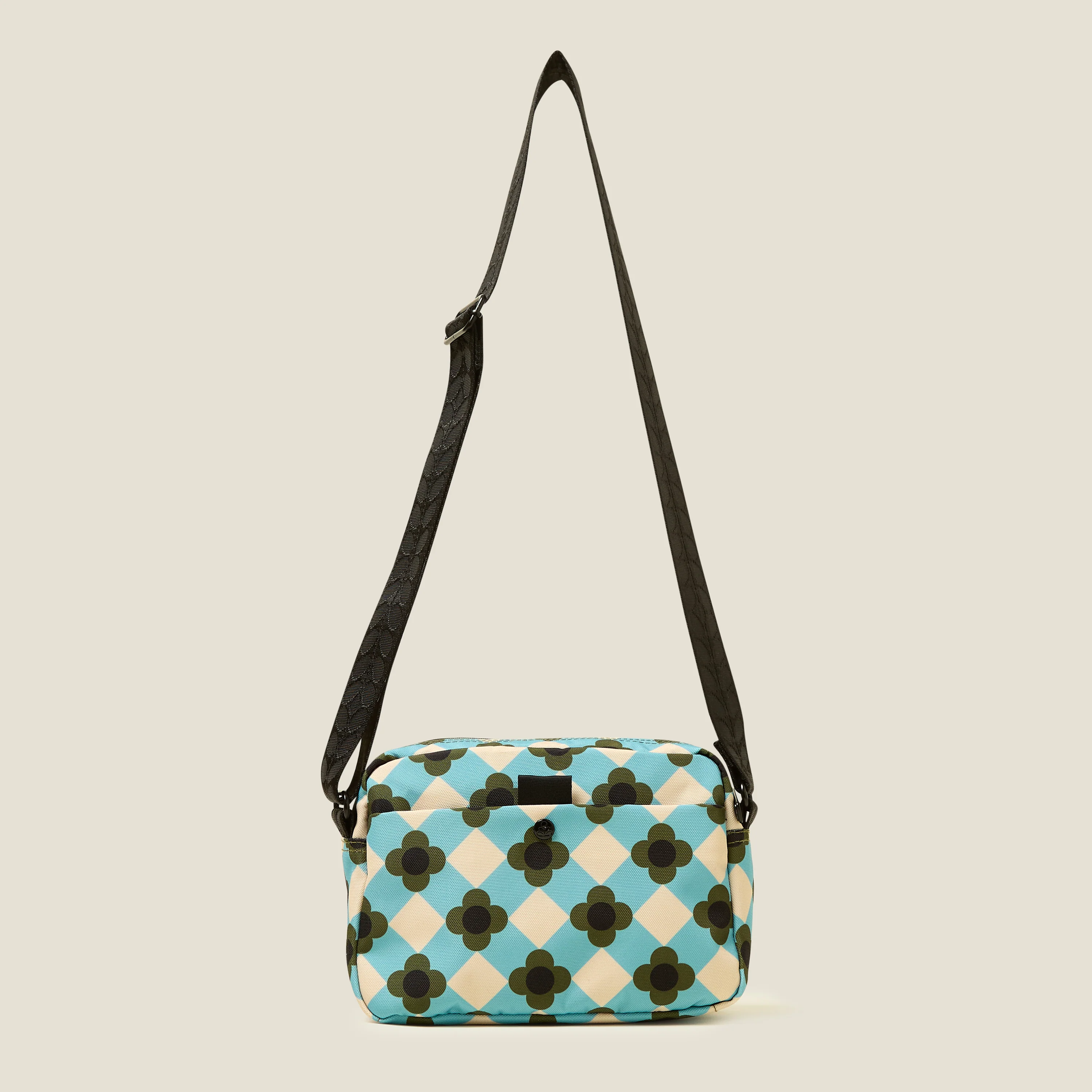 Angle Camera Bag - Flower Check Ziggurat - Image 3