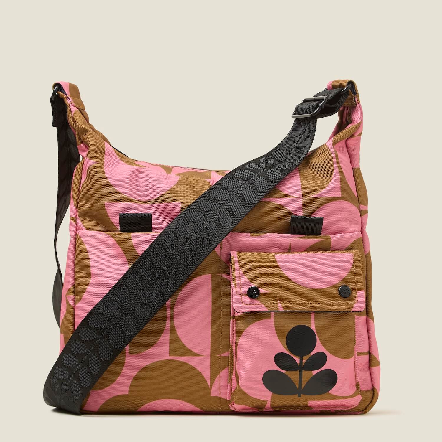 Area Hobo Crossbody - Flower Prism Marshmallow - Image 5