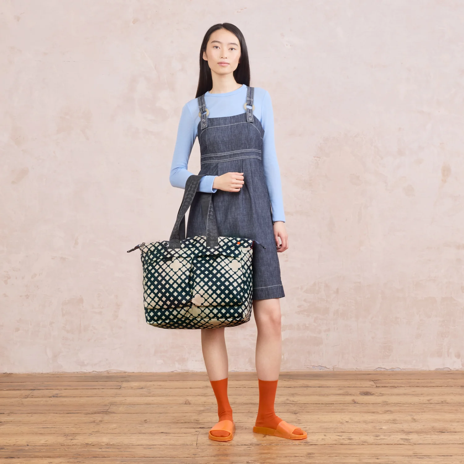 Axis Tote - Flower Galaxy Midnight - Image 7