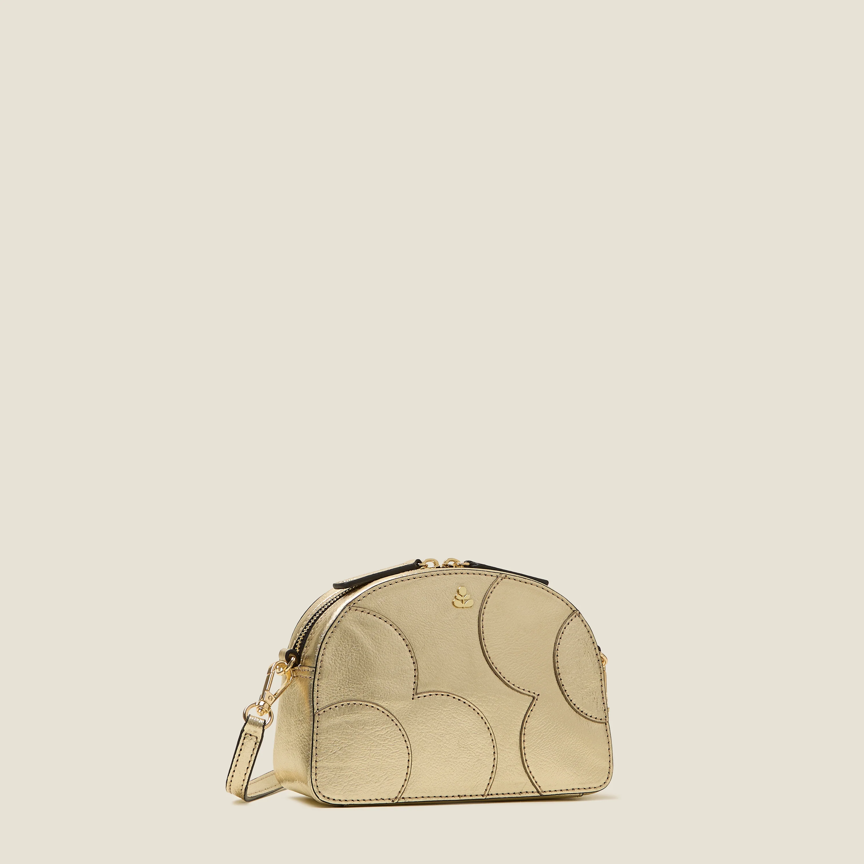 Babaluna Crossbody - Spot Flower Gold - Image 3