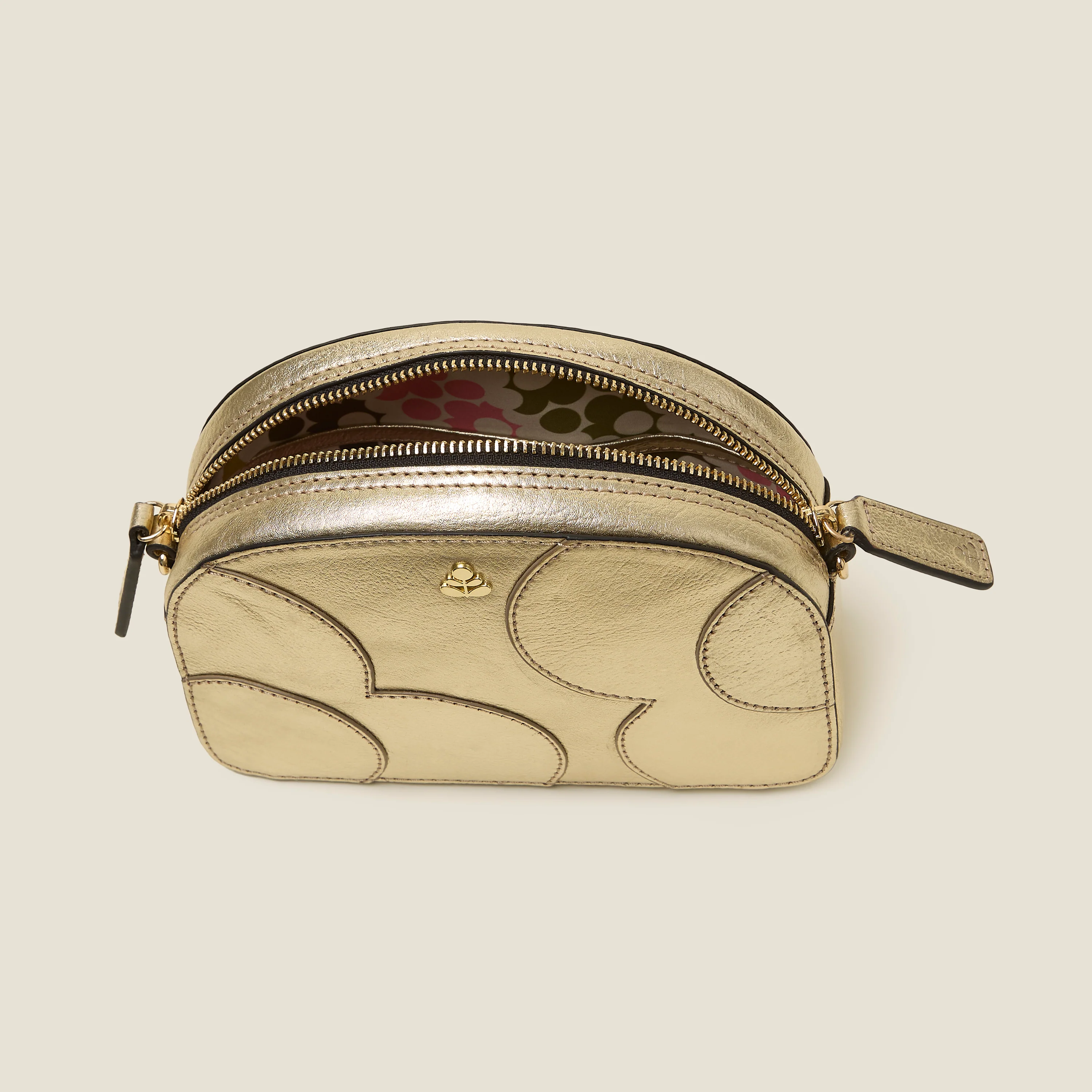 Babaluna Crossbody - Spot Flower Gold - Image 5