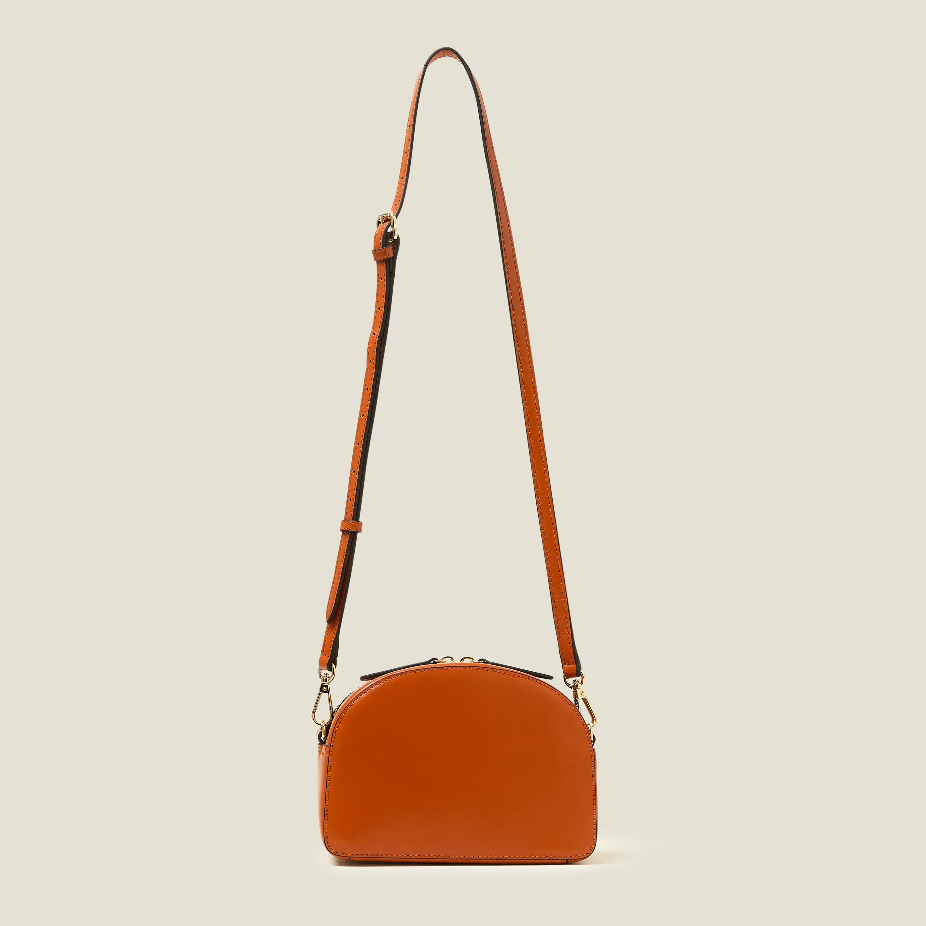 Babaluna Crossbody - Whipstitch Stem Orange - Image 4