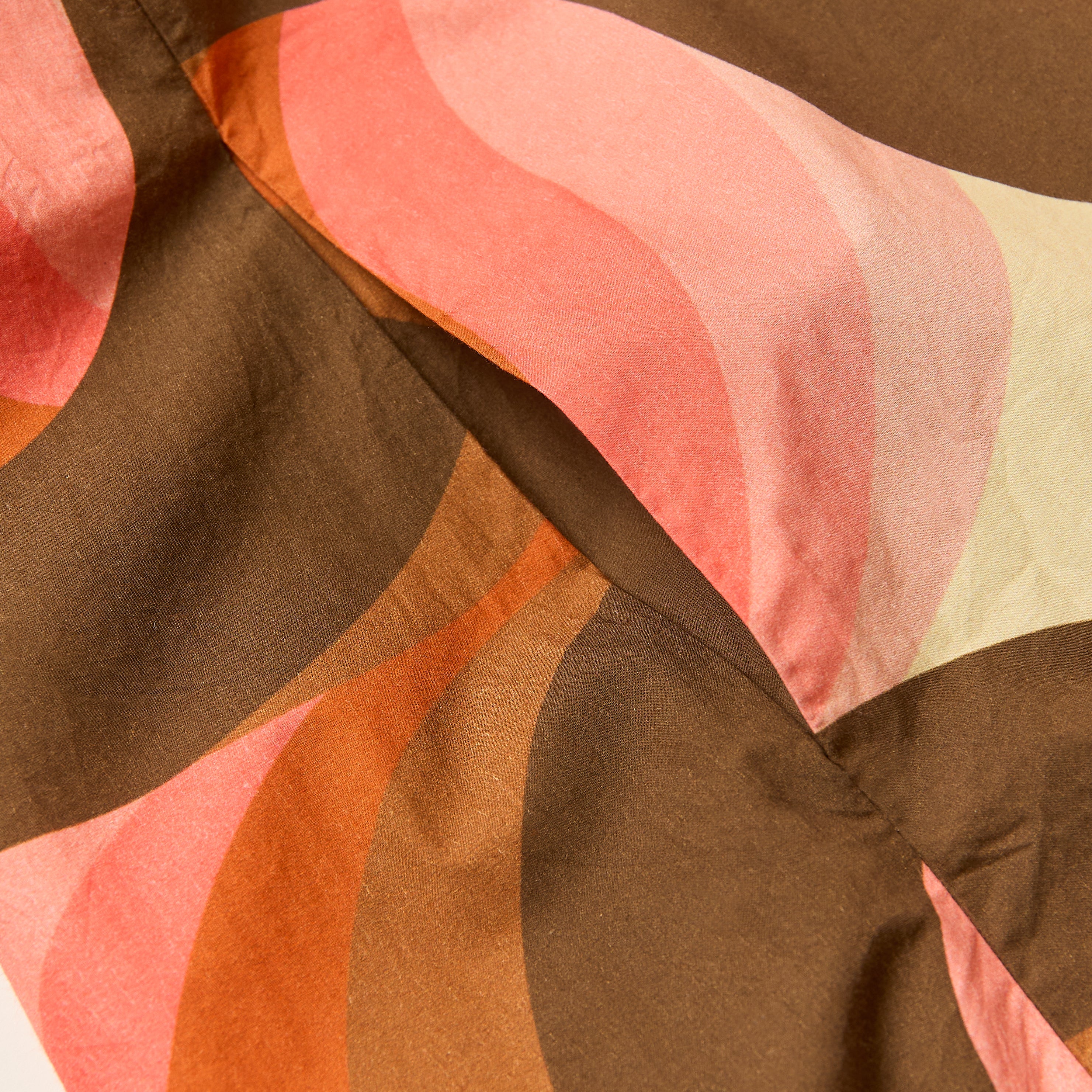 Bella Puff Sleeve Dress Giant Rolling Wave - Image 7