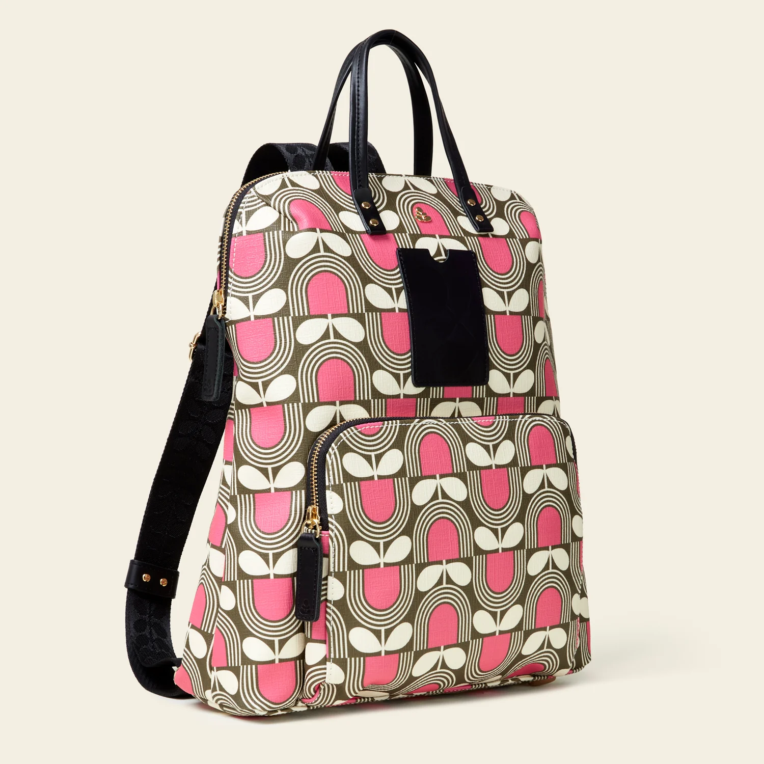 Bestie Backpack - Striped Tulip Fuchsia - Image 3