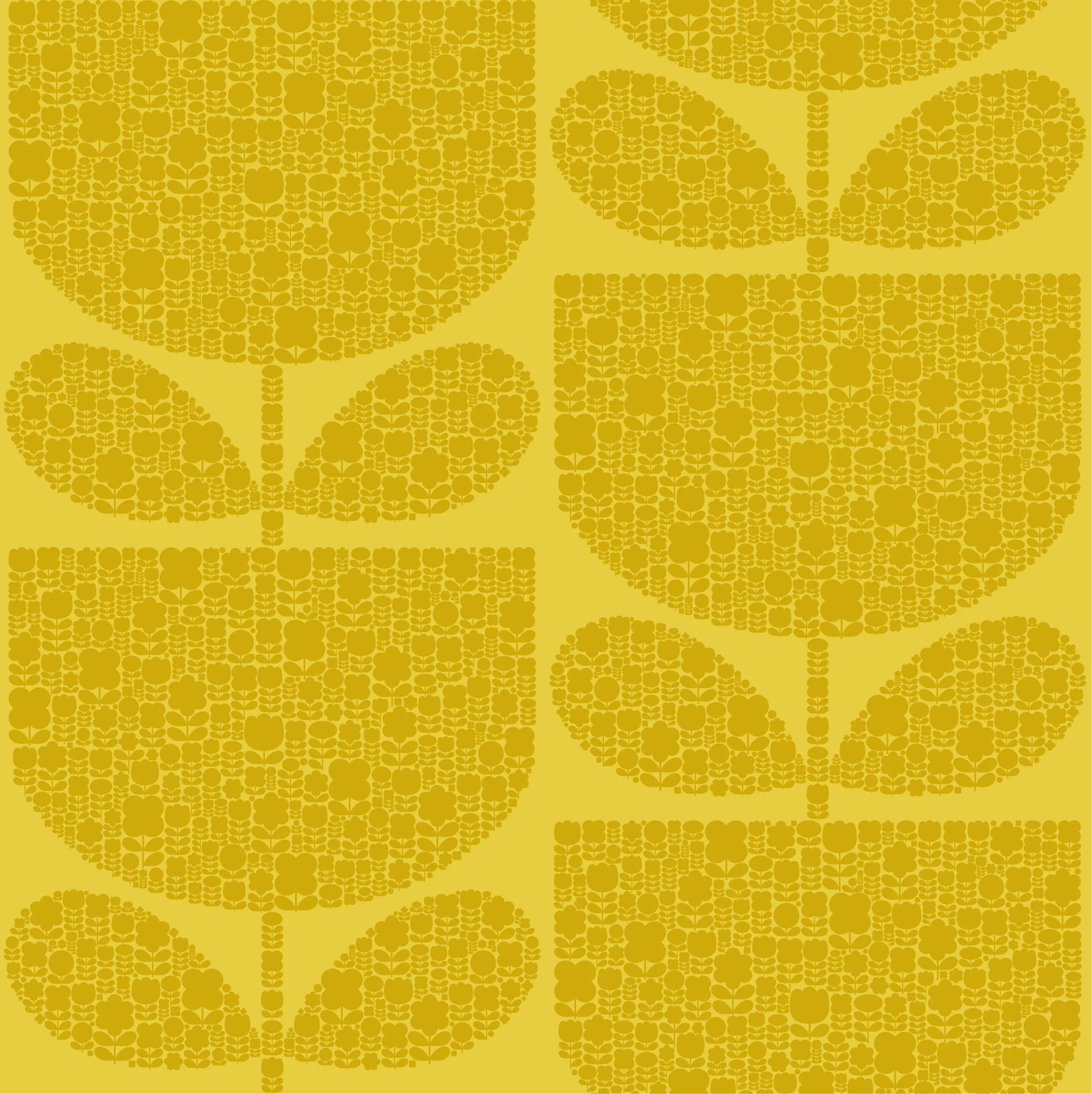 Block Garden Wallpaper - 70cm x 10m - Image 2