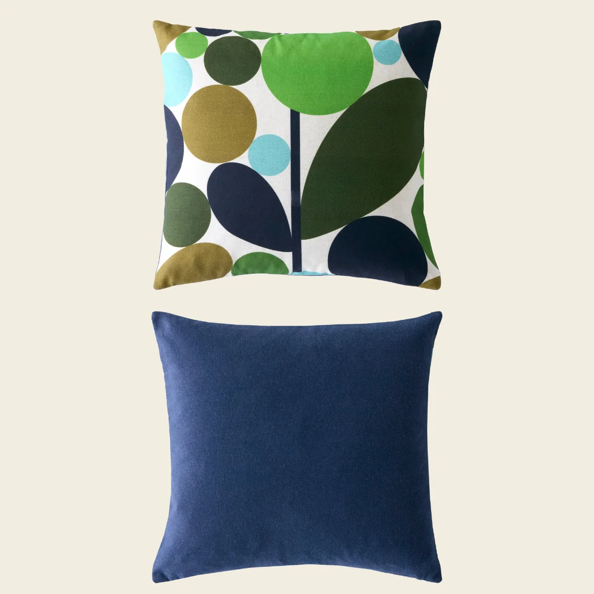 Bubble Flower Cushion - Evergreen - Image 3