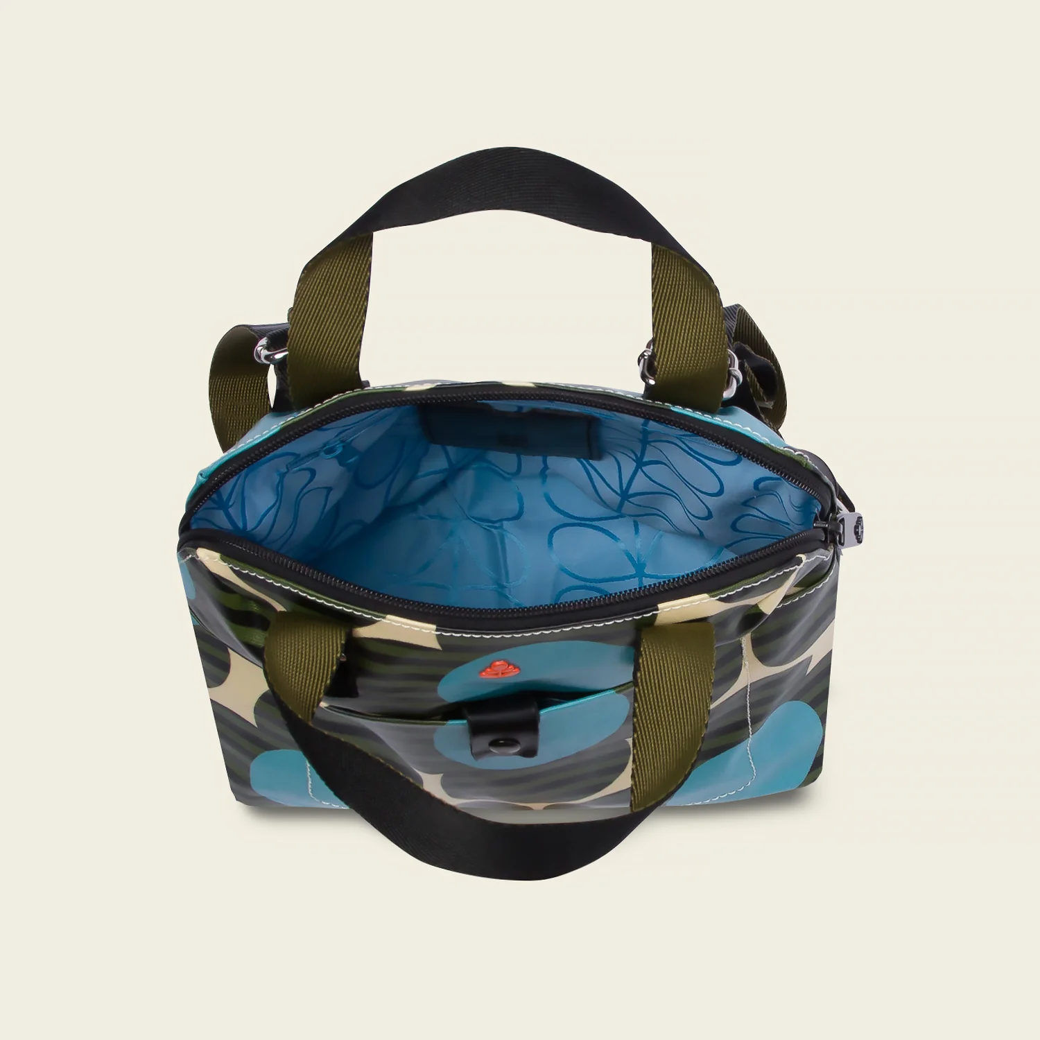 Buddy Small Backpack - Stripe Flower Calypso - Image 3