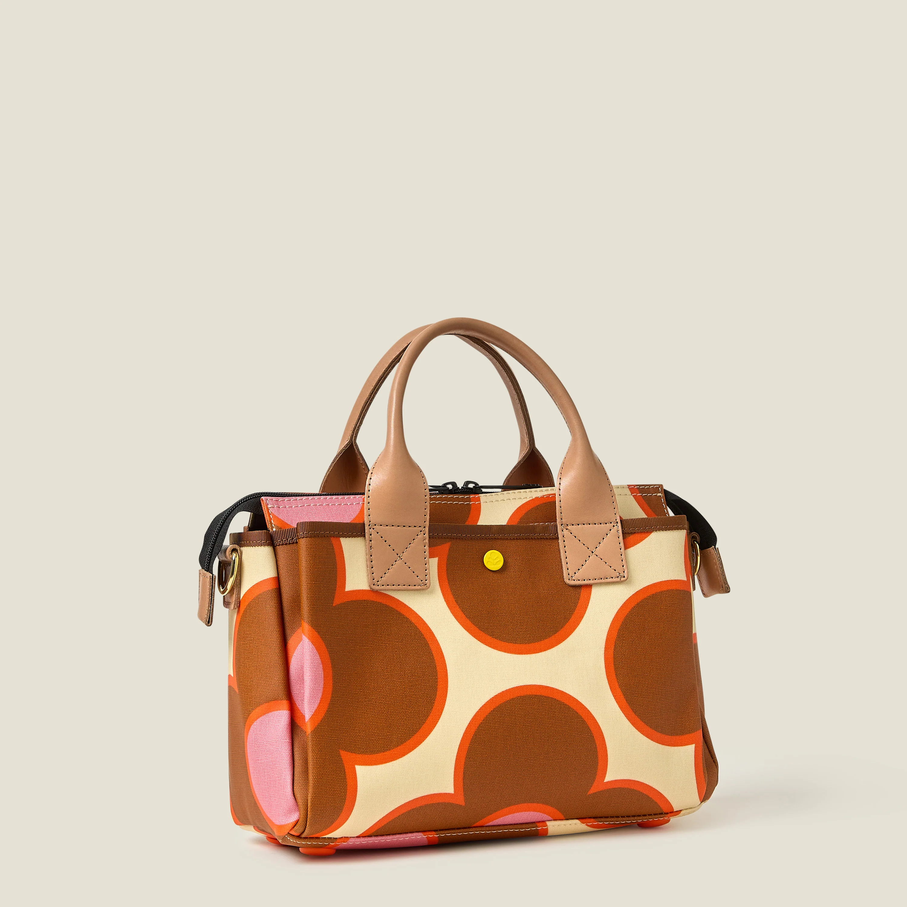 Calder Handbag - Flower Spot Persimmon - Image 3