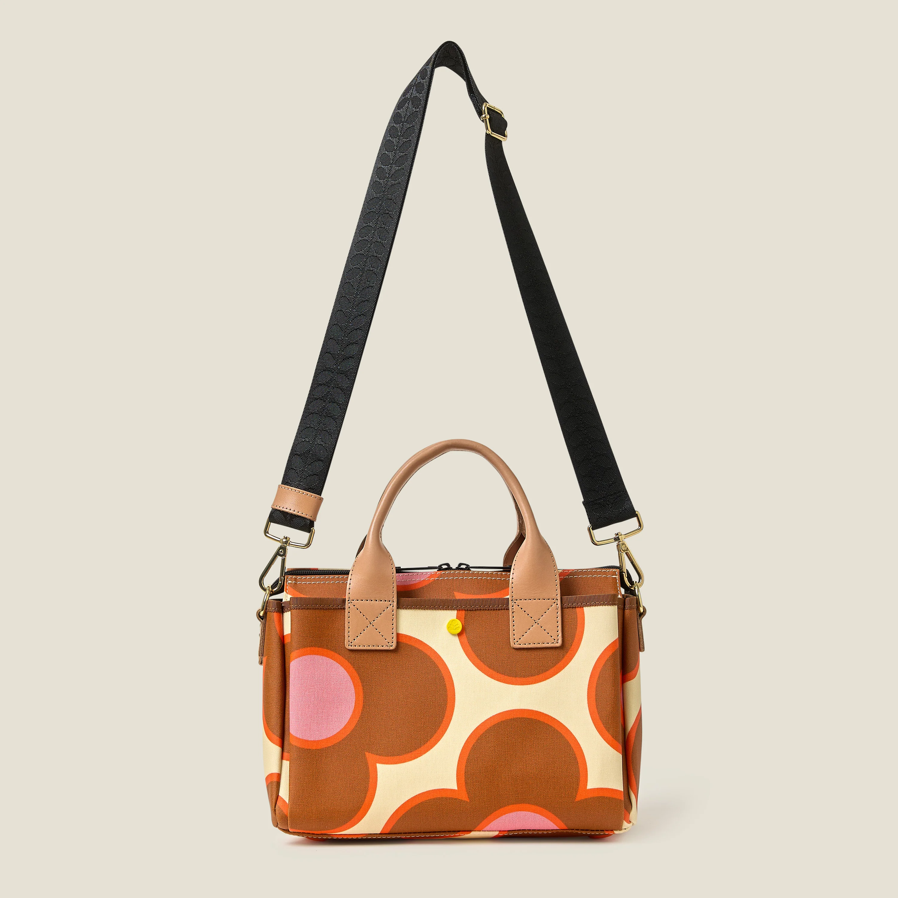 Calder Handbag - Flower Spot Persimmon - Image 4