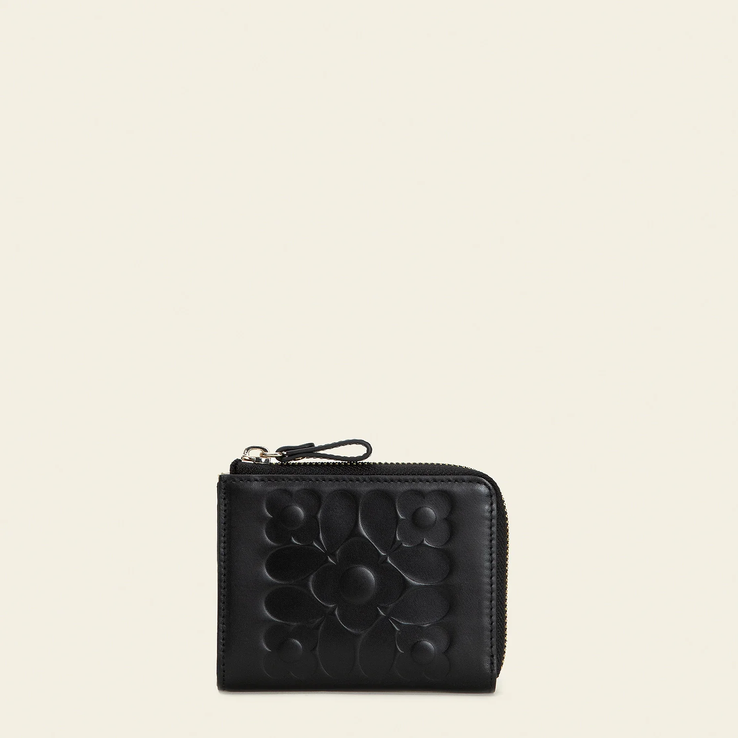 Carla Zip Purse - Black - Image 5