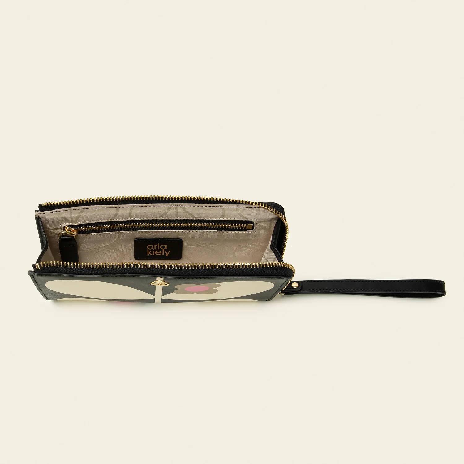 Carrie Long Zip Purse - Wild Rose Stem - Image 4