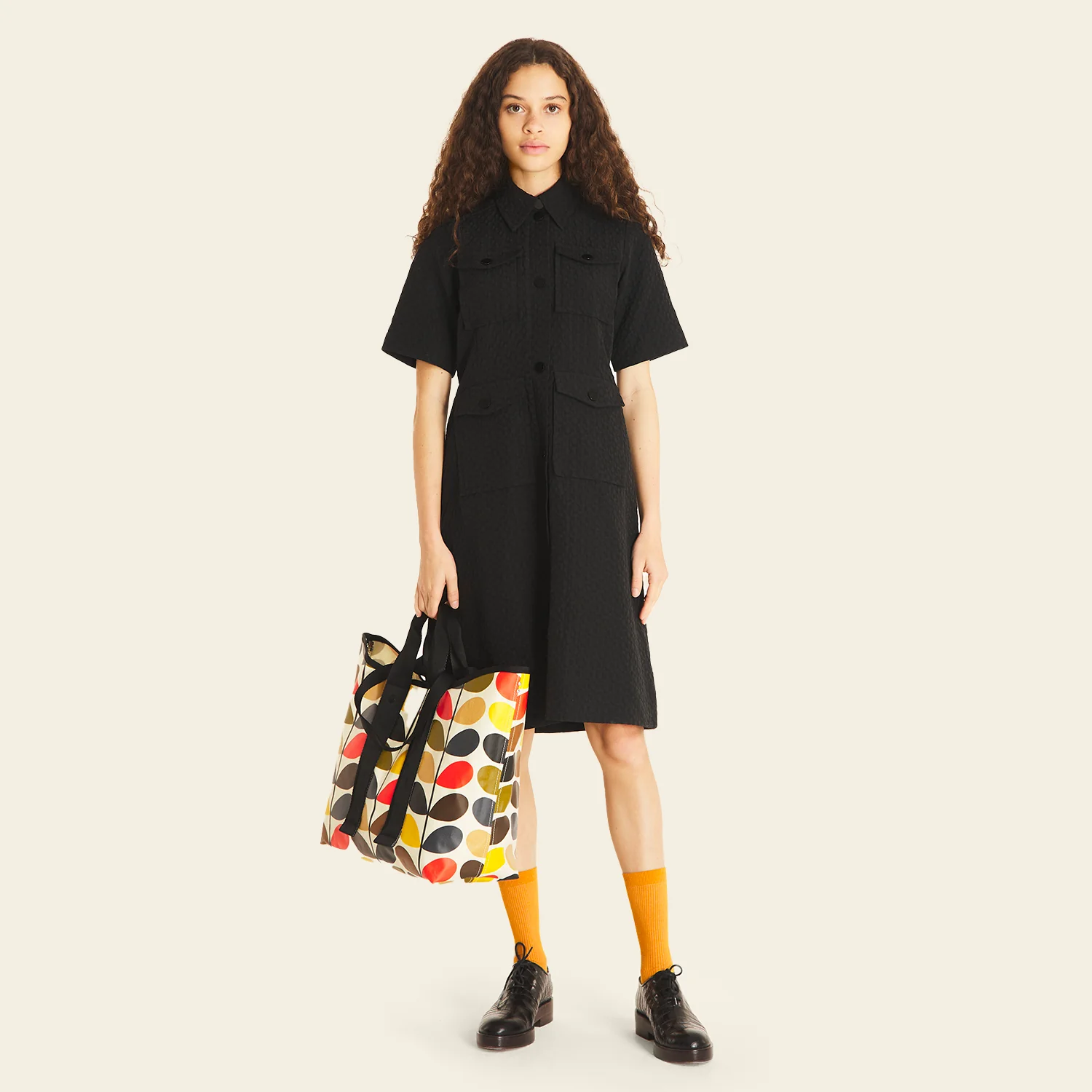 Carryall Basic Large Tote - Classic Multi Stem - Image 6