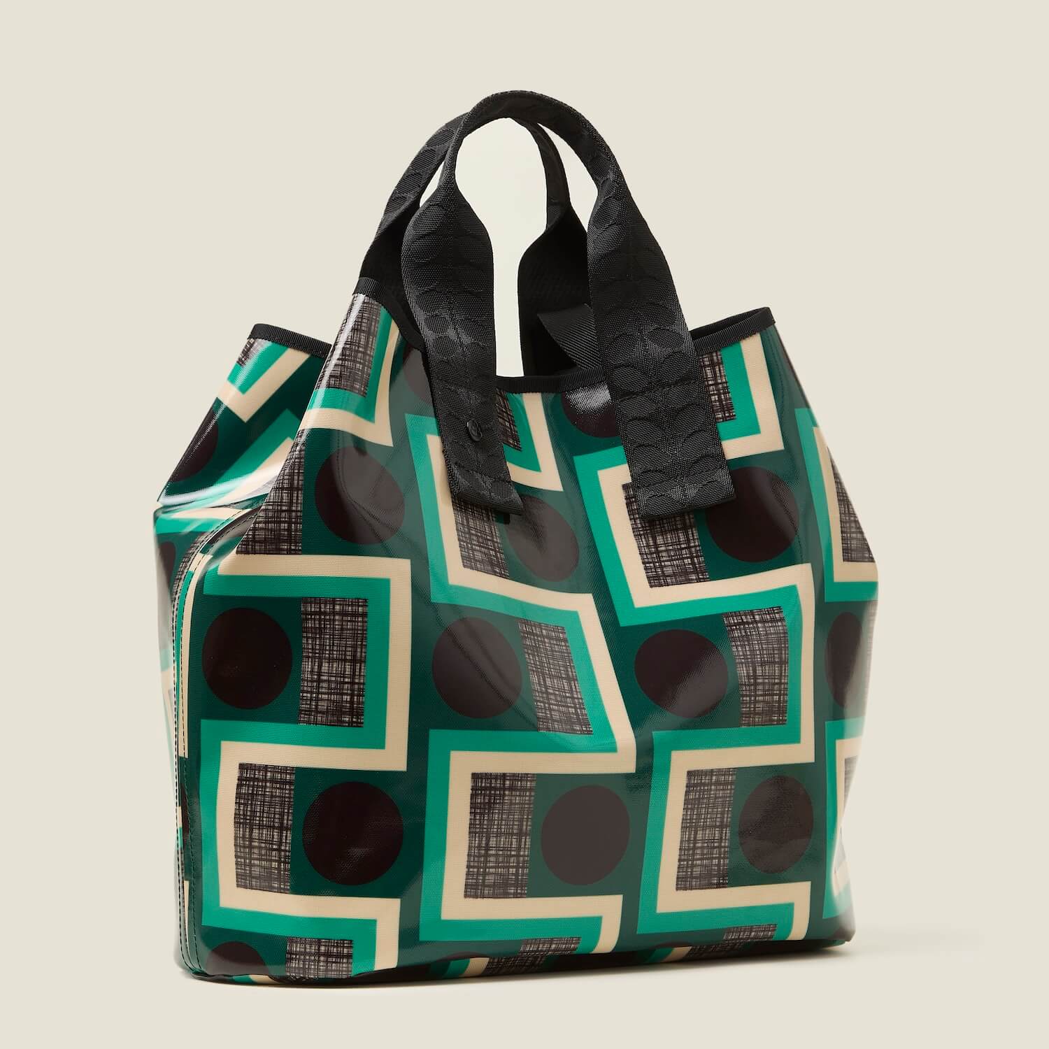 Carryall Large Tote - Balcony Spot Emerald - Image 3