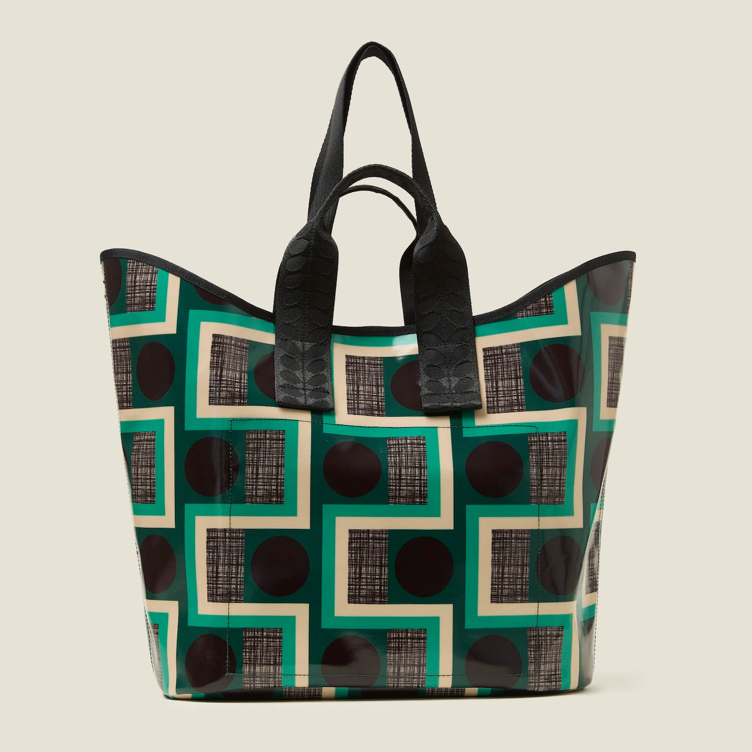 Carryall Large Tote - Balcony Spot Emerald - Image 4