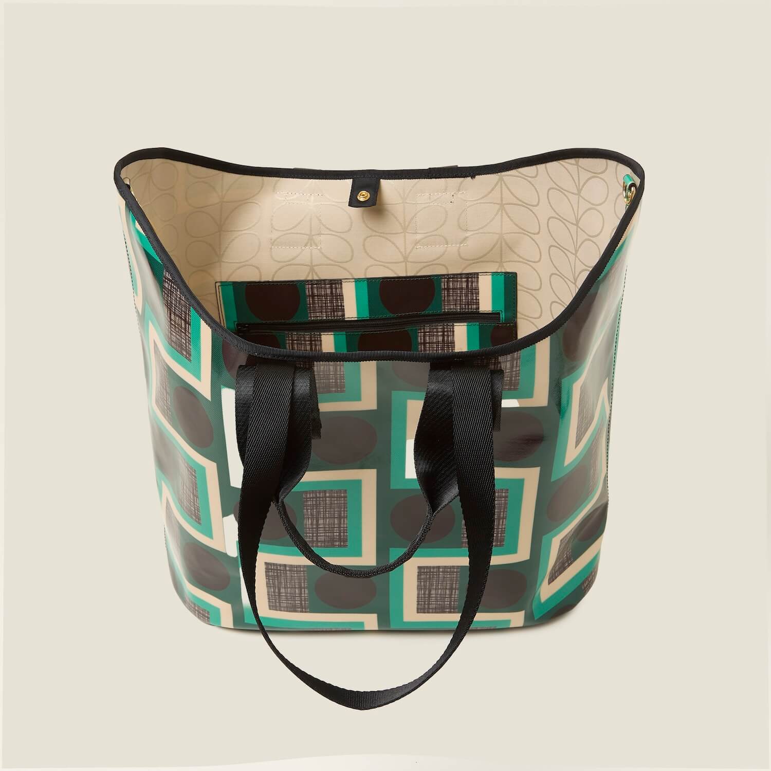 Carryall Large Tote - Balcony Spot Emerald - Image 5