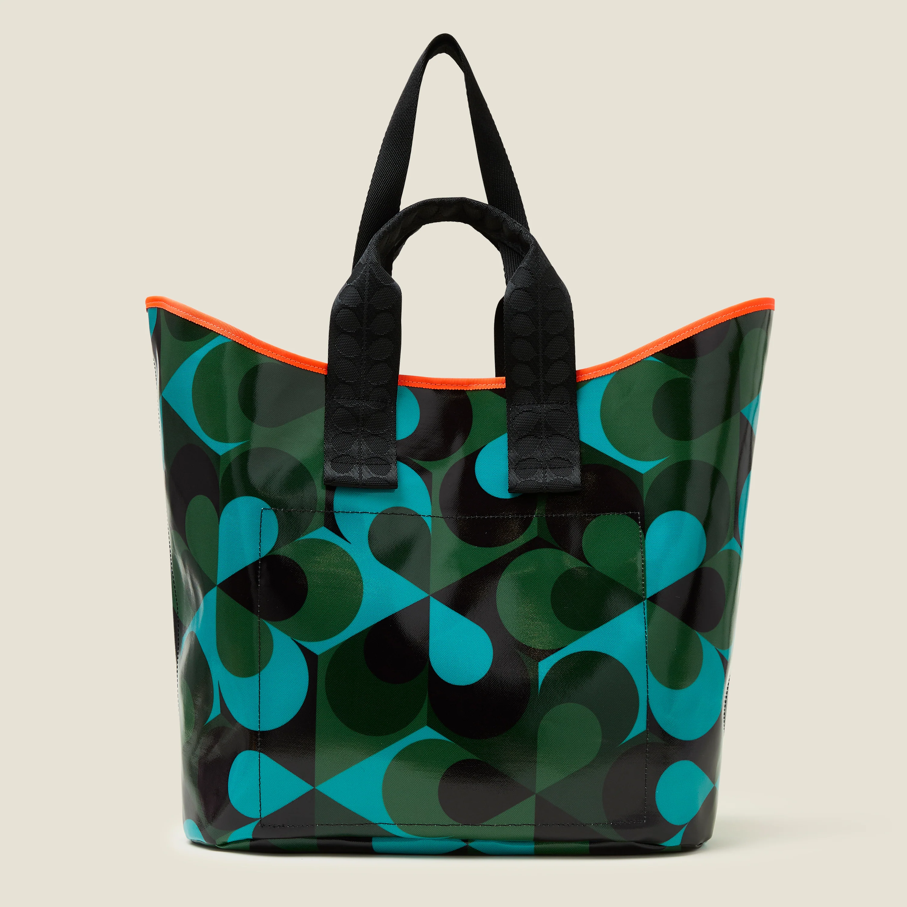 Carryall Large Tote - Kaleidoscope Emerald - Image 4