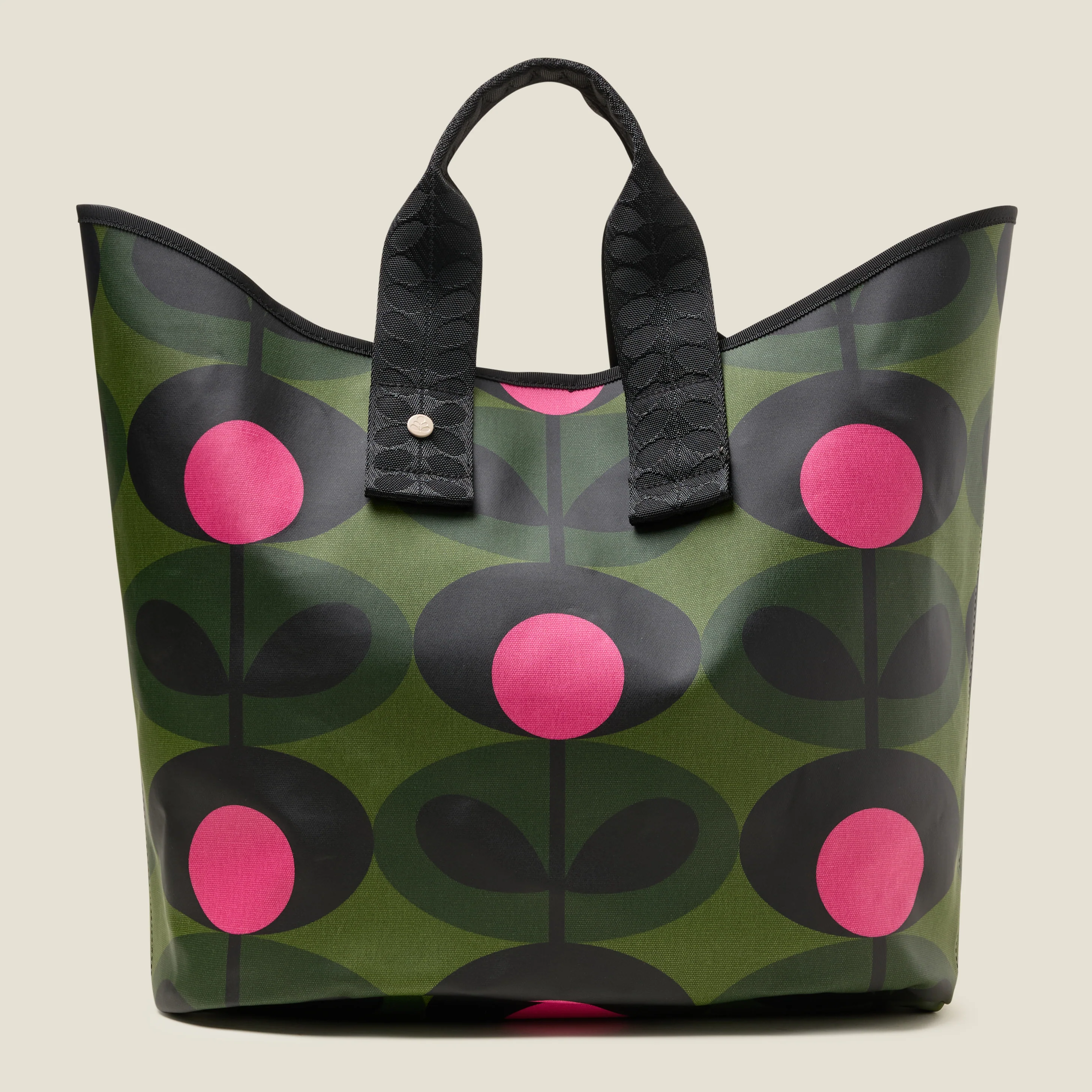 Carryall Large Tote Bag - Oval Stem Forest - Image 3