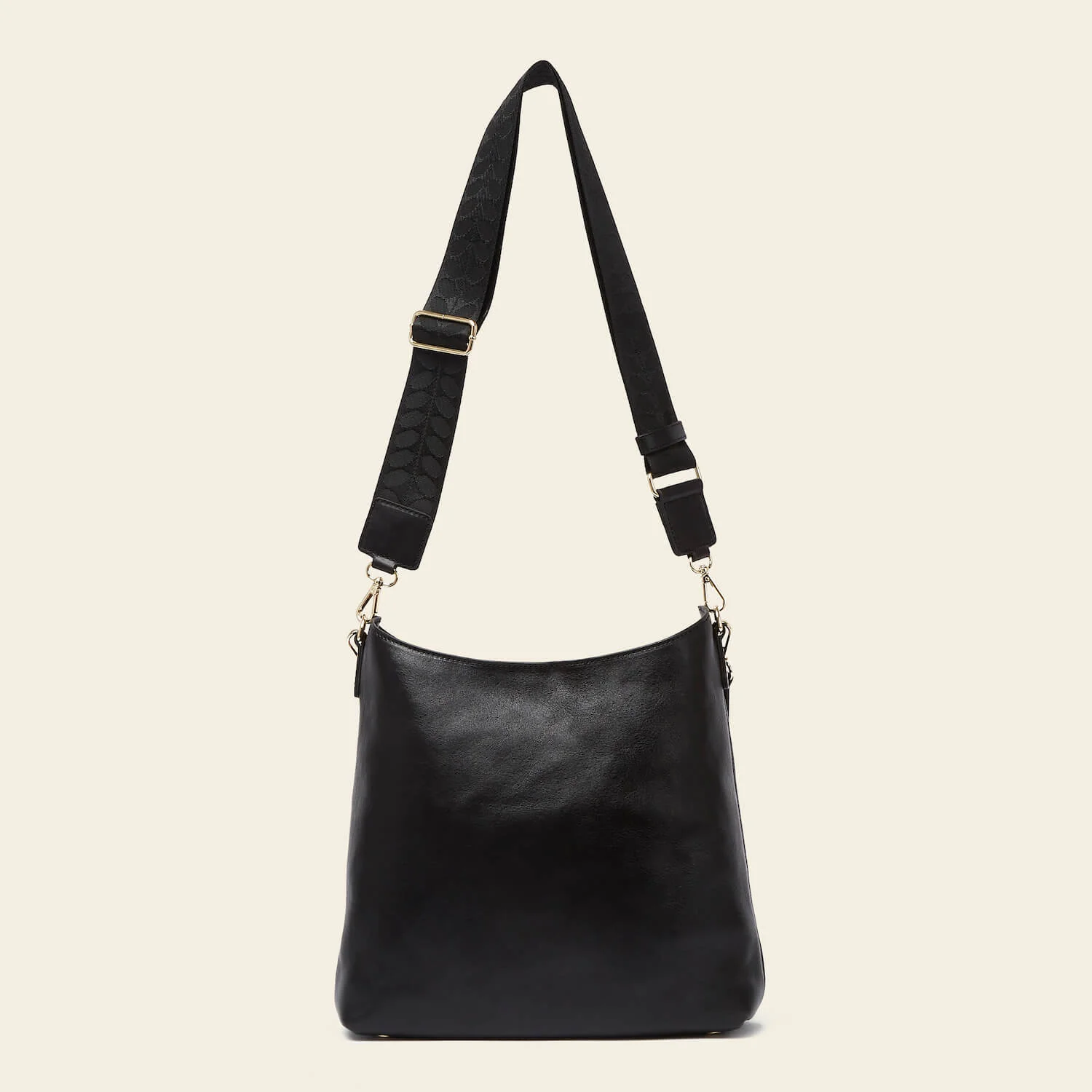 Carrymax Bucket Bag - Black Cream Flower - Image 4