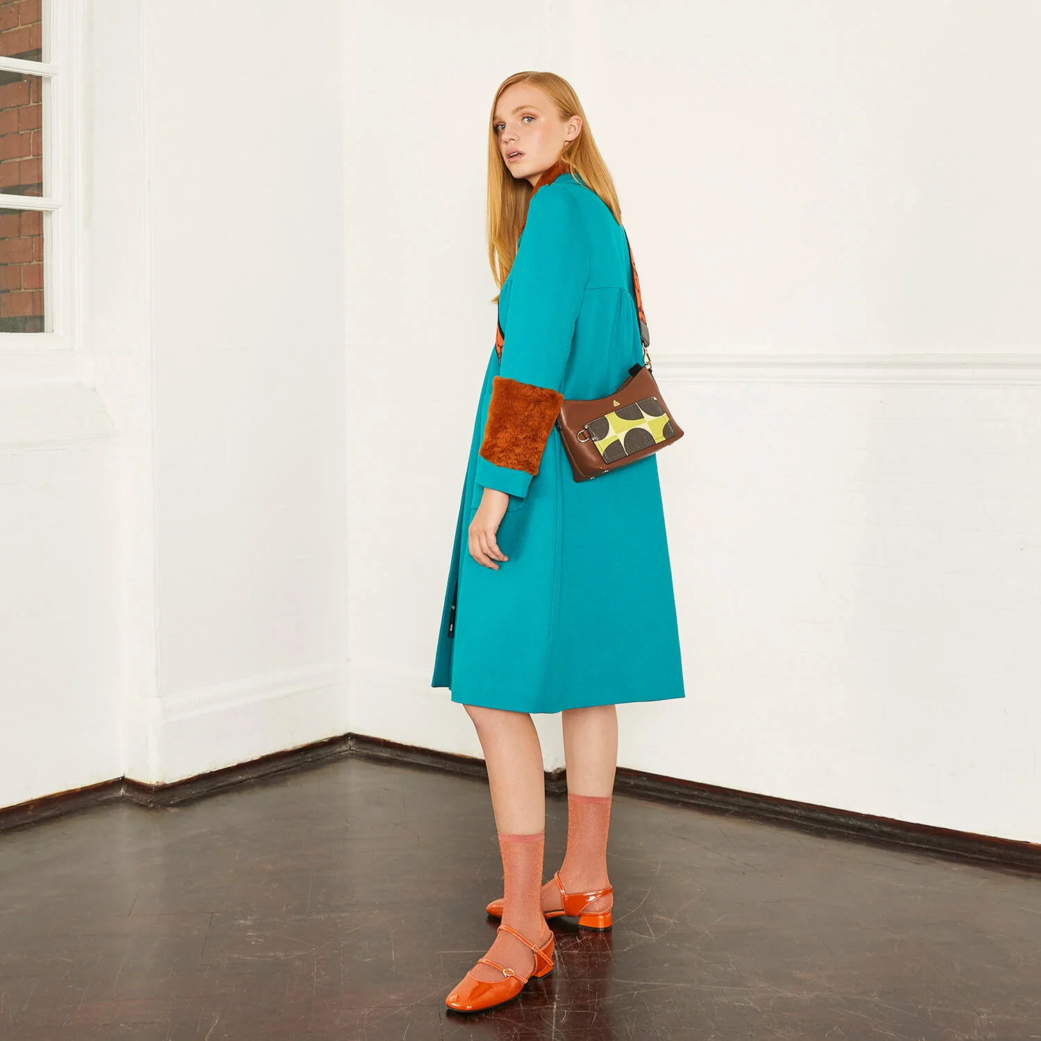 Carrymin Crossbody - Chestnut Spot Square - Image 2