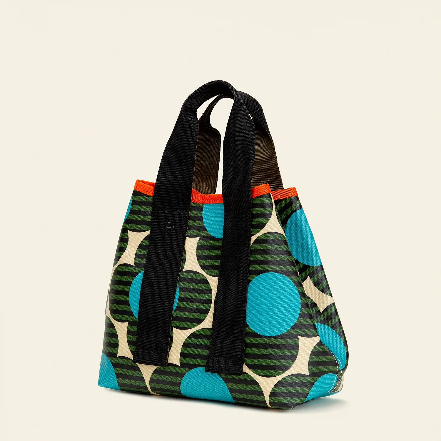 Carrysmall Medium Tote - Stripe Flower Calypso - Image 2