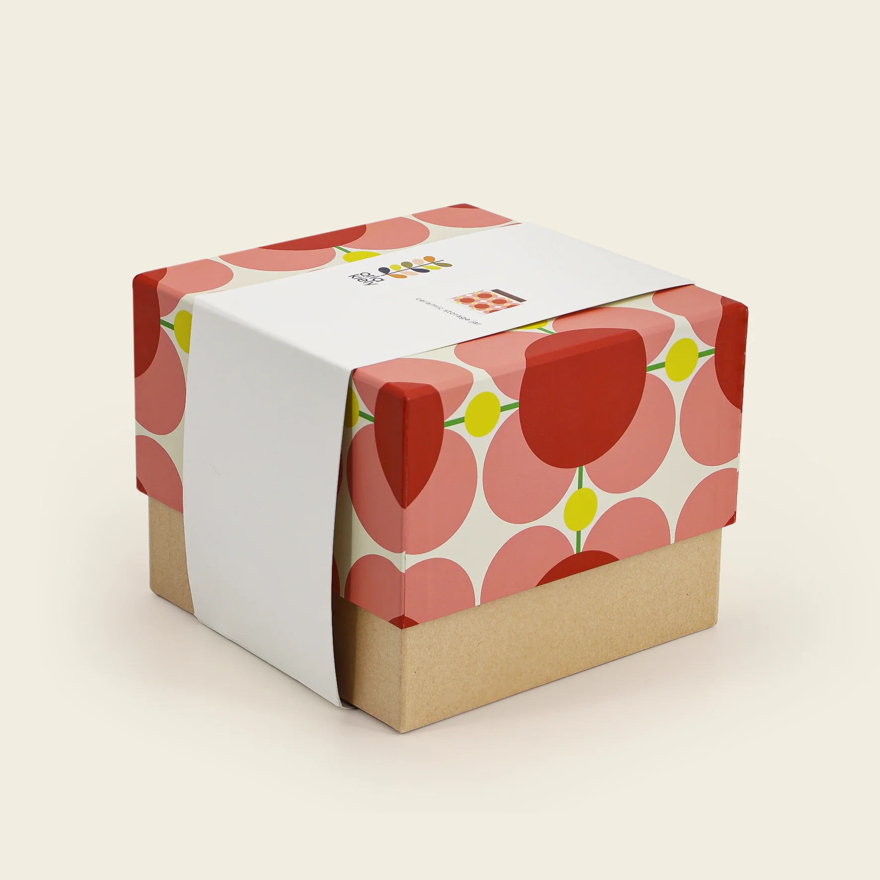Ceramic Storage Jar - Atomic Flower Bubblegum - Image 4