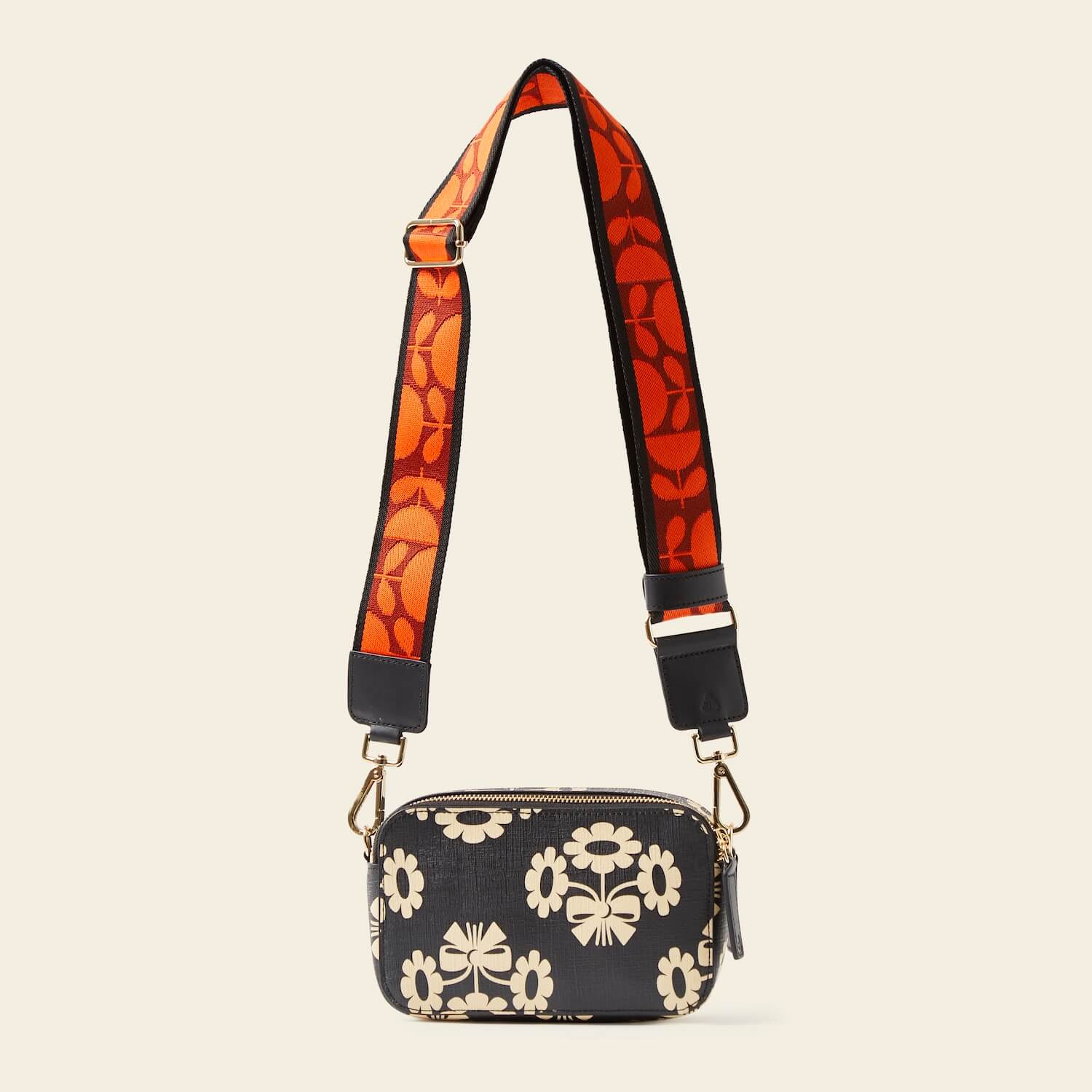 Duo Crossbody - Posey Flower Midnight - Image 4