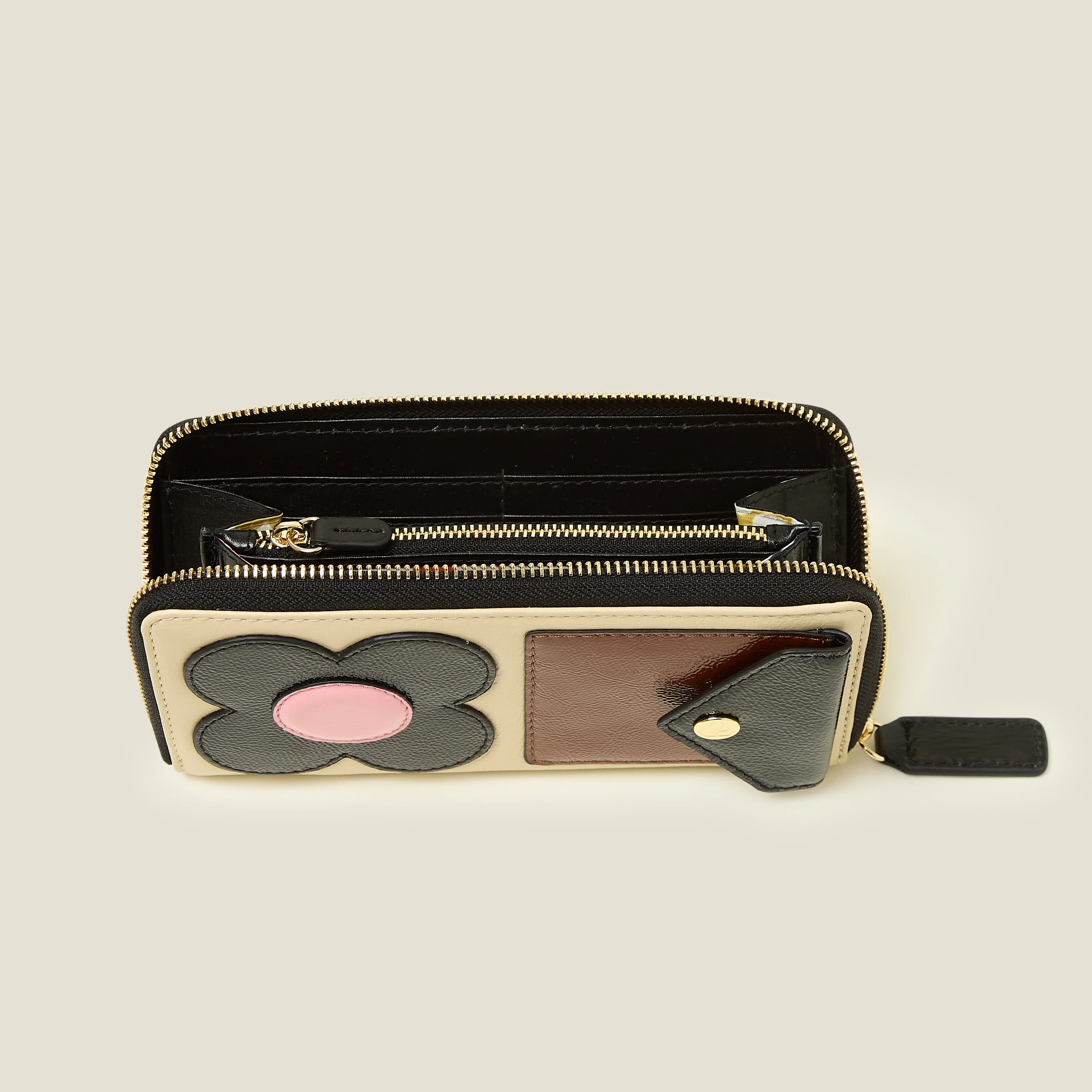 Forget Me Not Wallet - Flower Applique Multi - Image 4