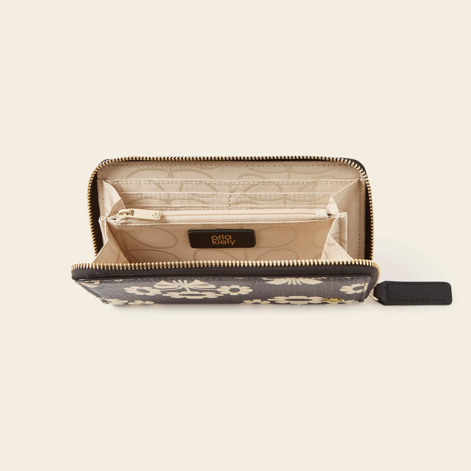 Forget Me Not Wallet - Posey Flower Midnight - Image 4