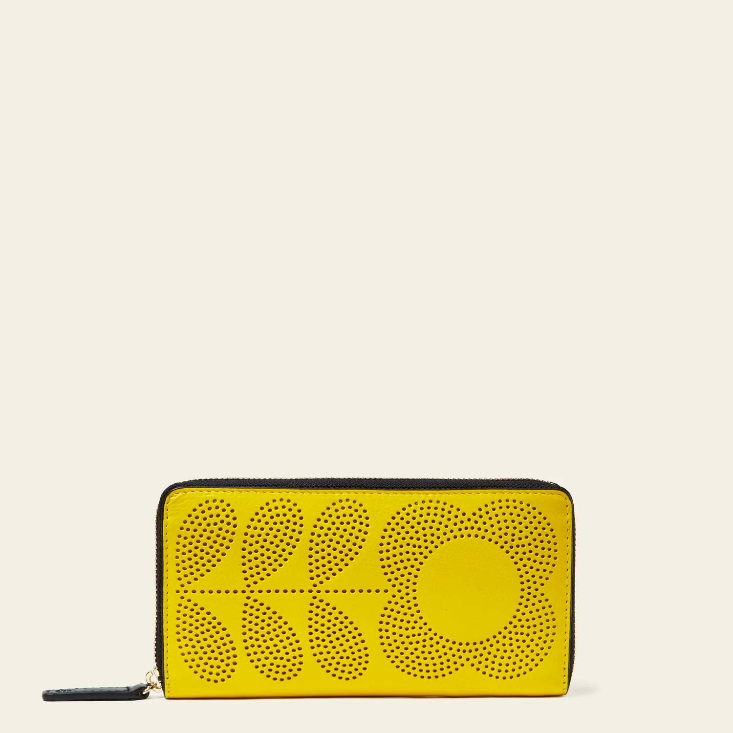 Forget Me Not Wallet - Punched Tall Flower Yellow