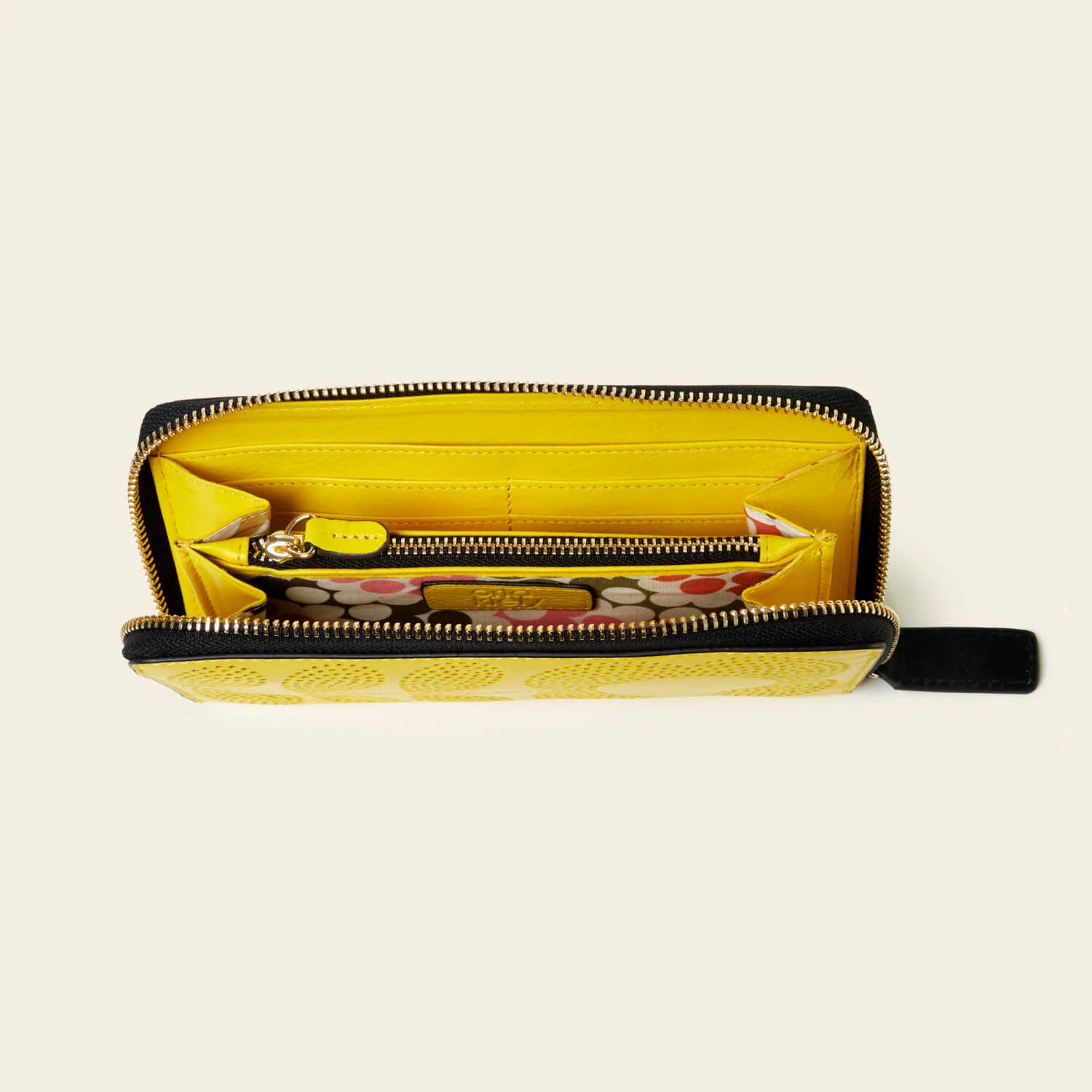 Forget Me Not Wallet - Punched Tall Flower Yellow - Image 4
