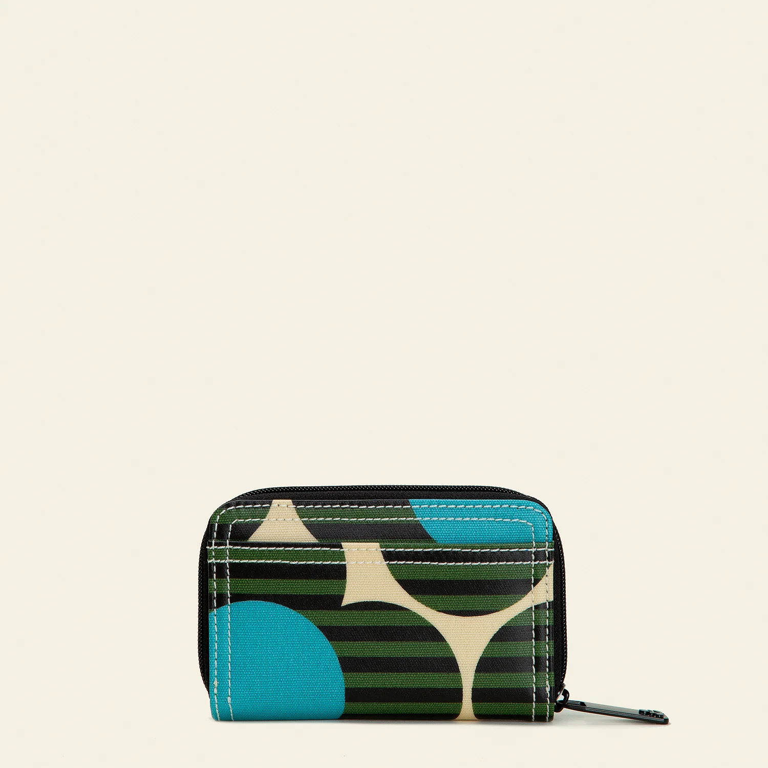 Frankie Foldout Wallet - Stripe Flower Calypso - Image 3