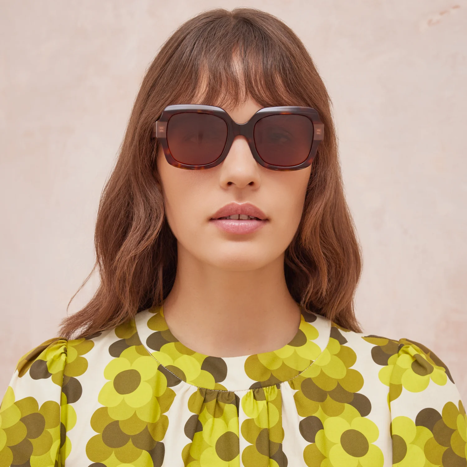 Geranium Sunglasses - Tortoiseshell & Amber - Image 2