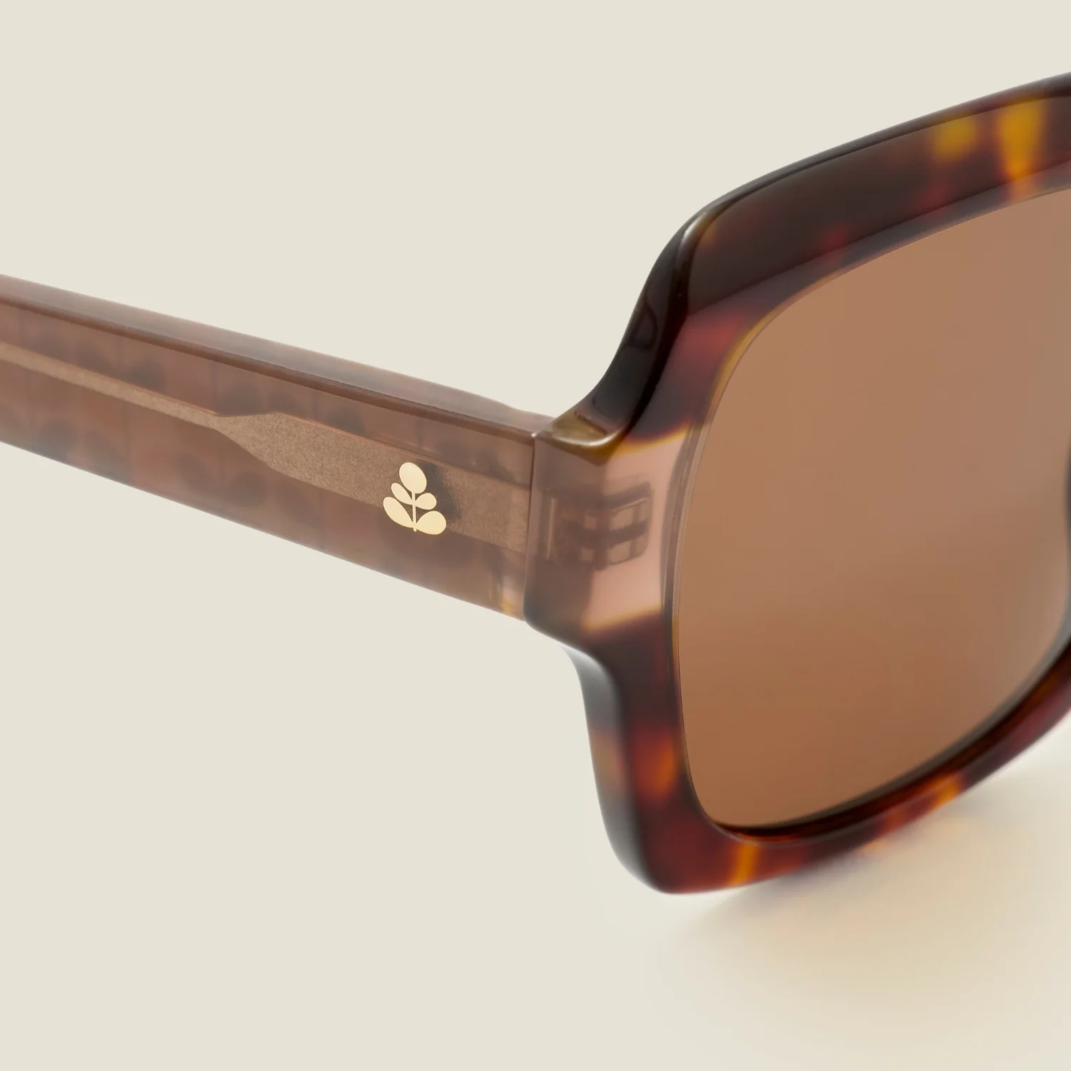 Geranium Sunglasses - Tortoiseshell & Amber - Image 3