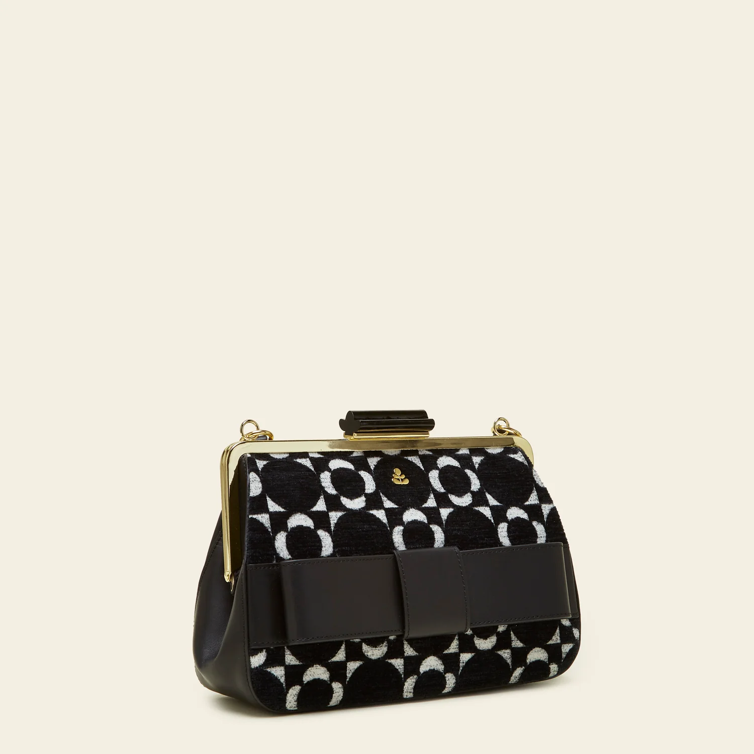 Holly Crossbody - Retro Tile Black - Image 3