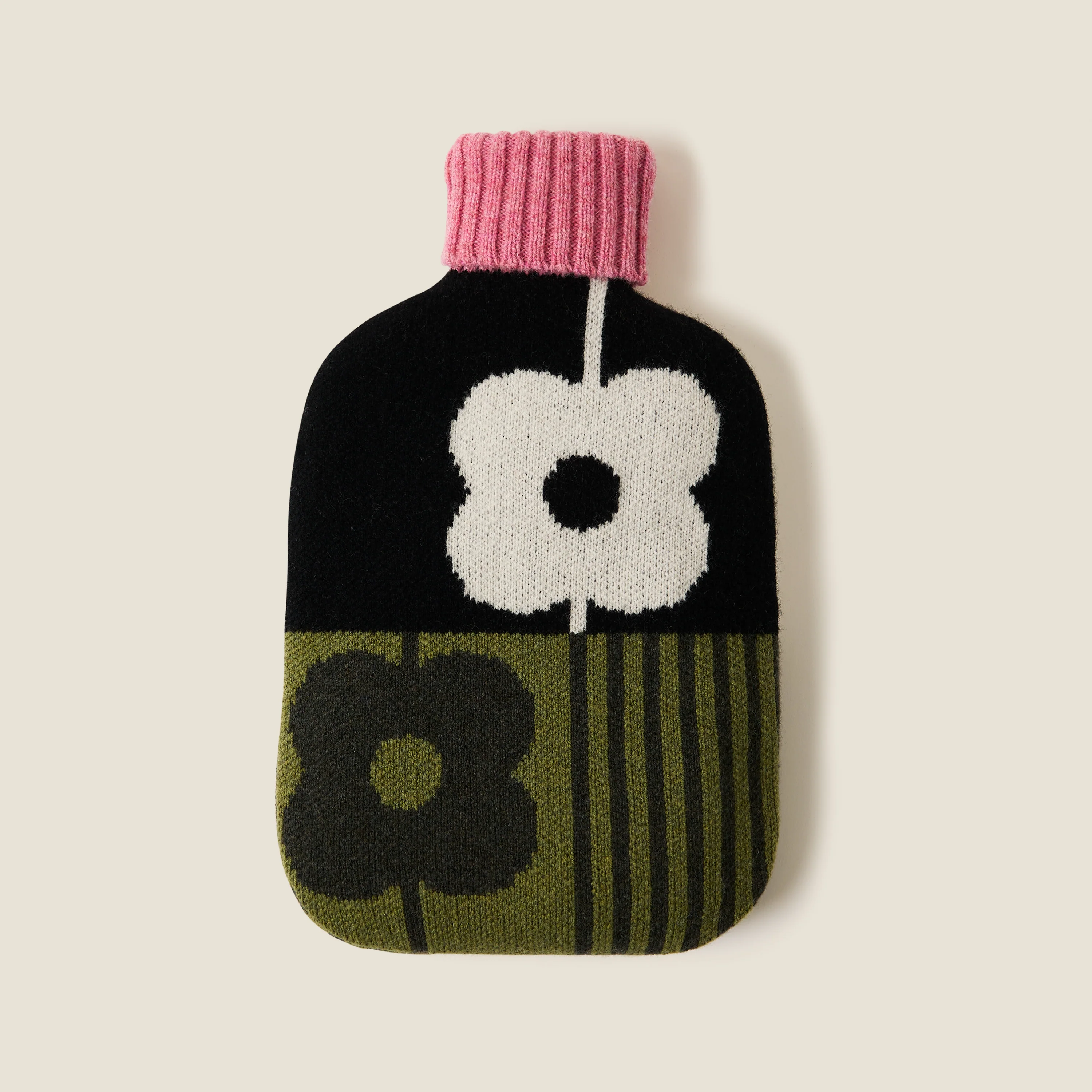 Hot Water Bottle Cover - Abacus Midnight Moss - Image 3
