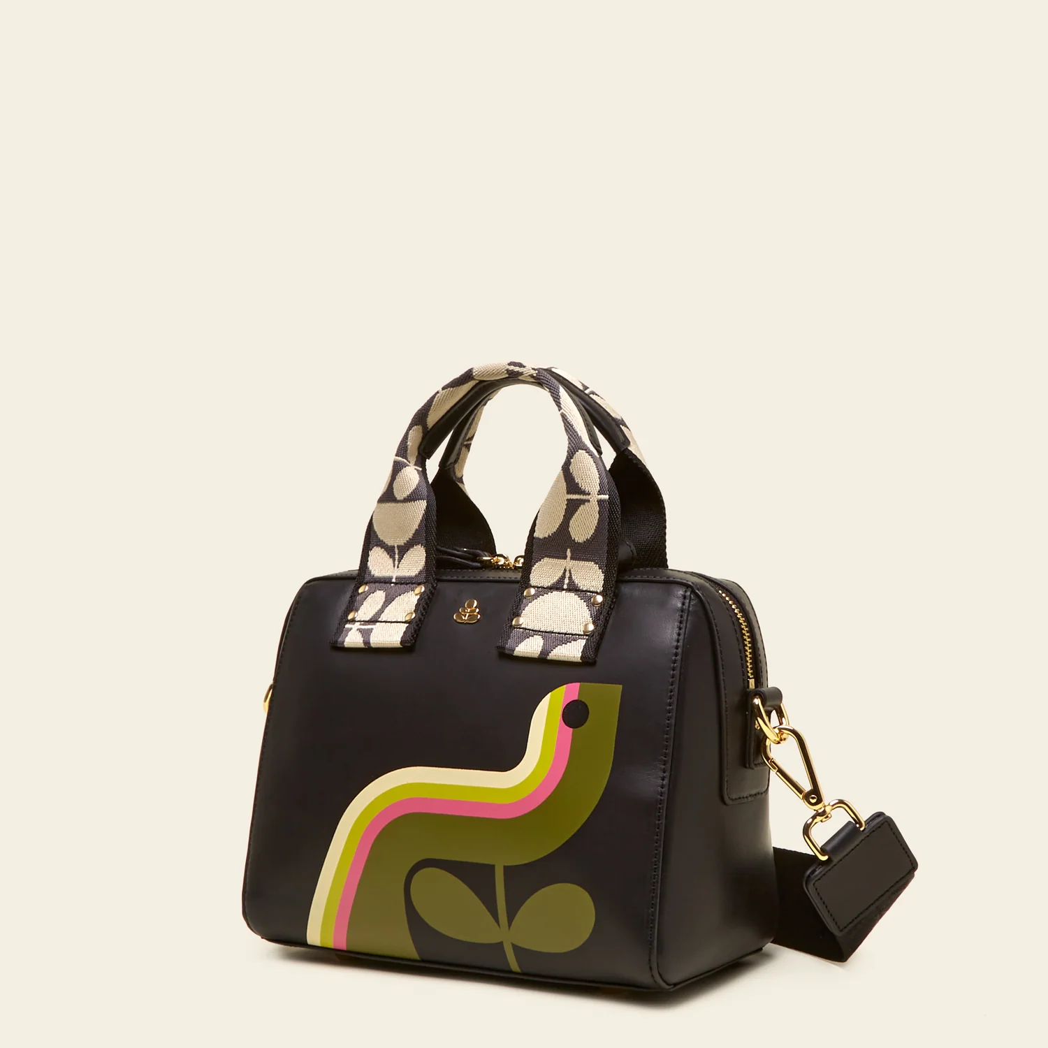 Iris Handbag - Bird Black - Image 3