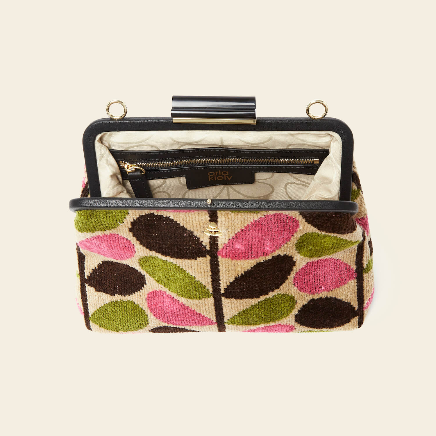 Jenny D Crossbody - Pink Multi Stem - Image 5