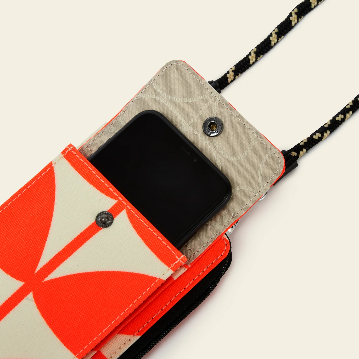 Keeper Phone Case - Solid Stem Neon Orange - Image 6