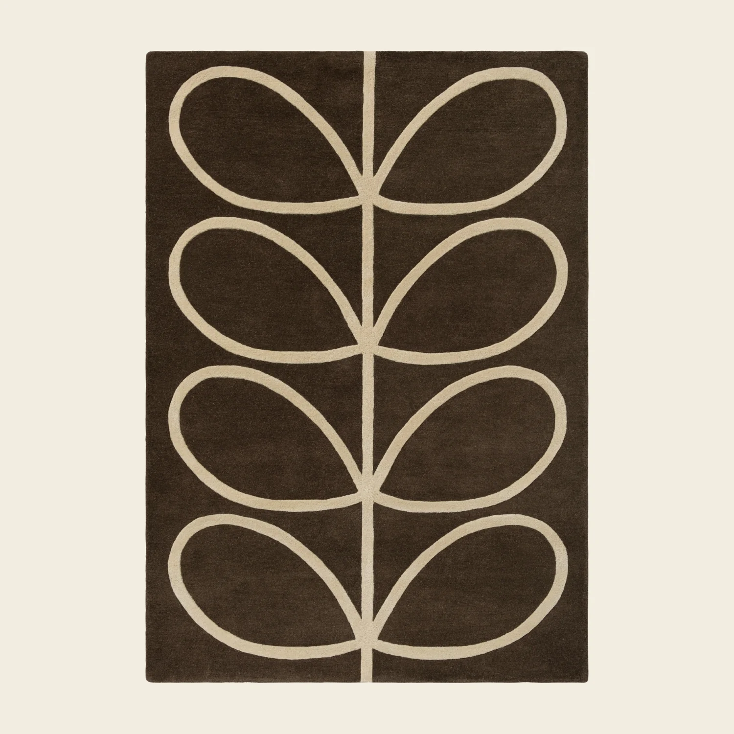 Linear Stem Rug - Walnut - Image 2