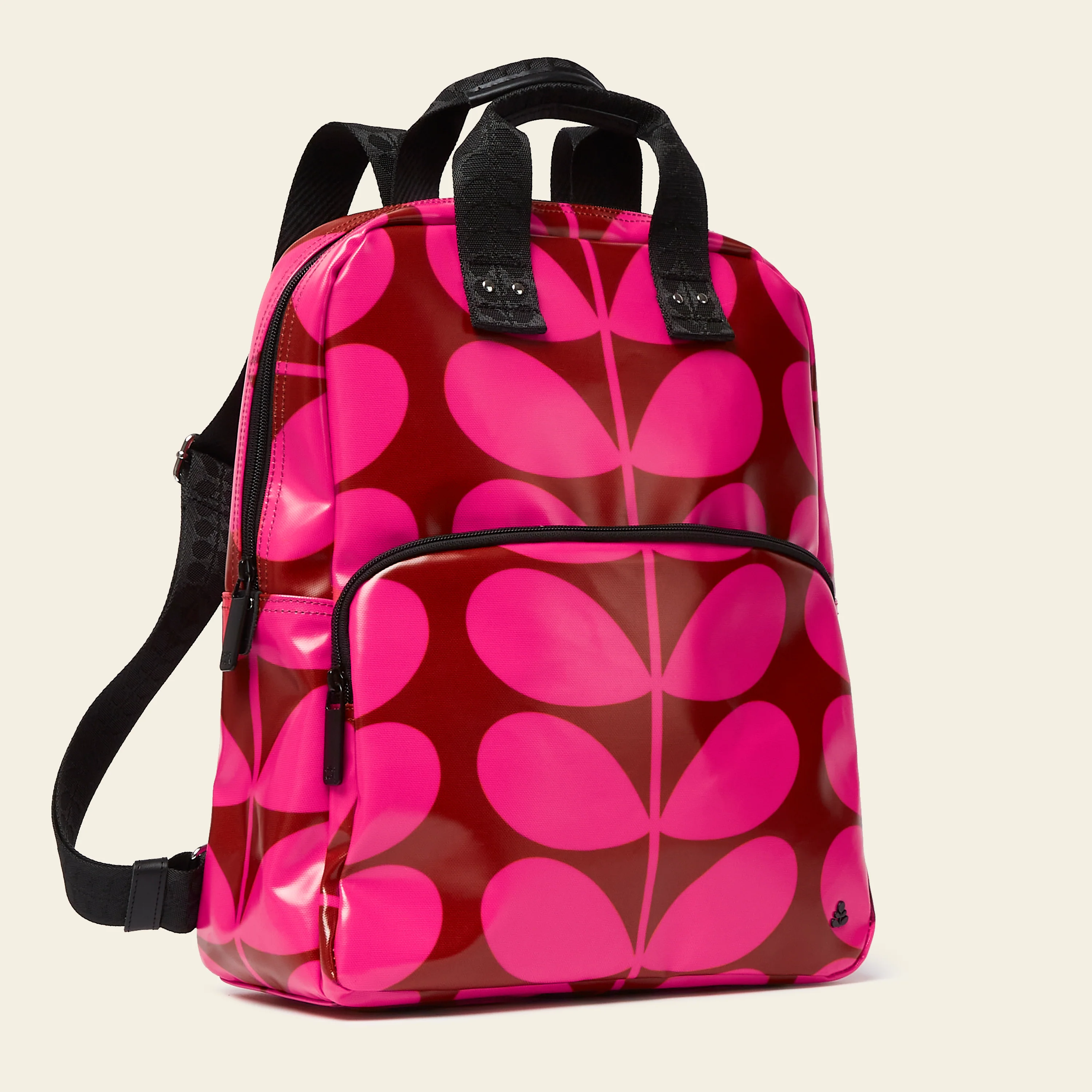 Lotta Backpack - Solid Stem Cerise - Image 3