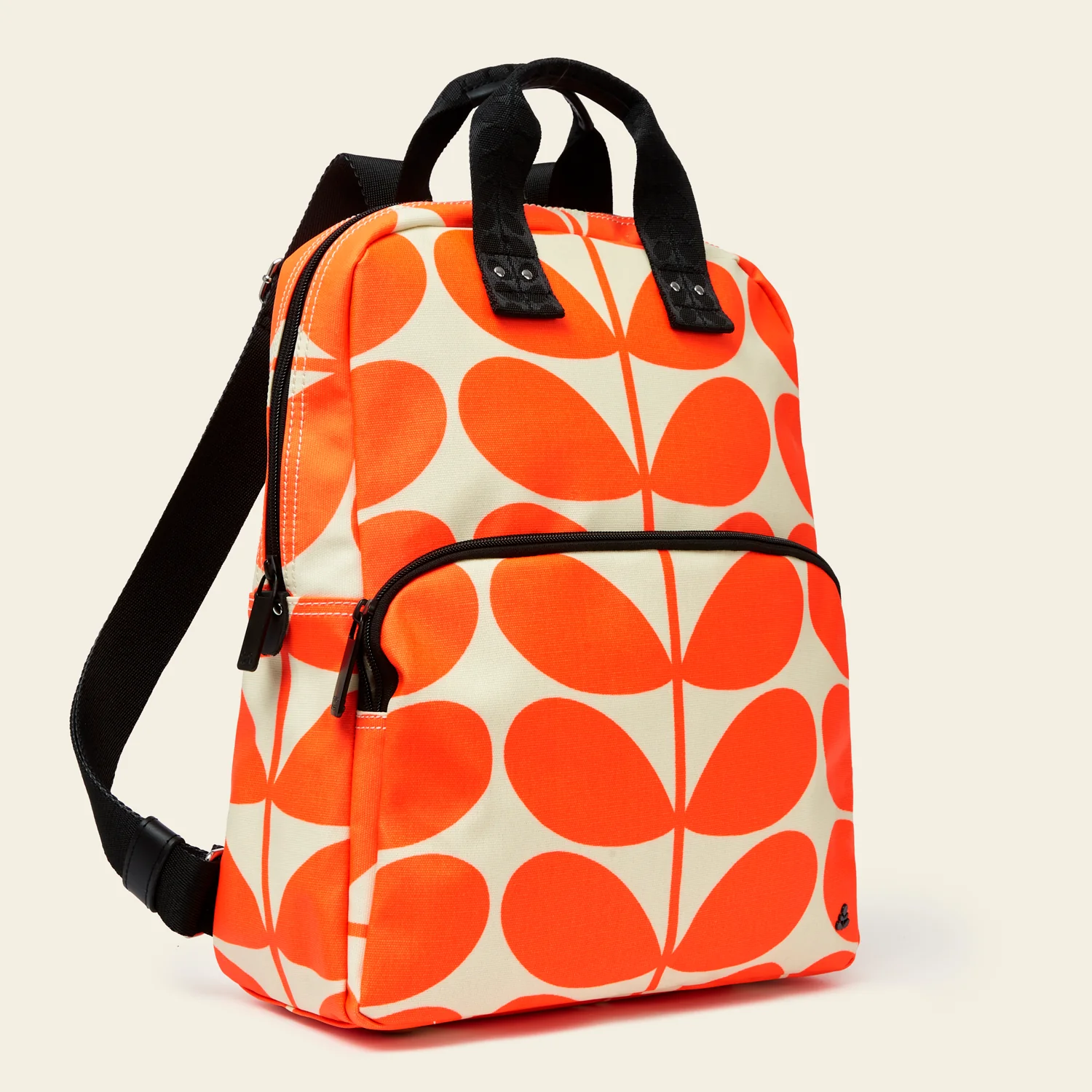 Lotta Backpack - Solid Stem Neon Orange - Image 3