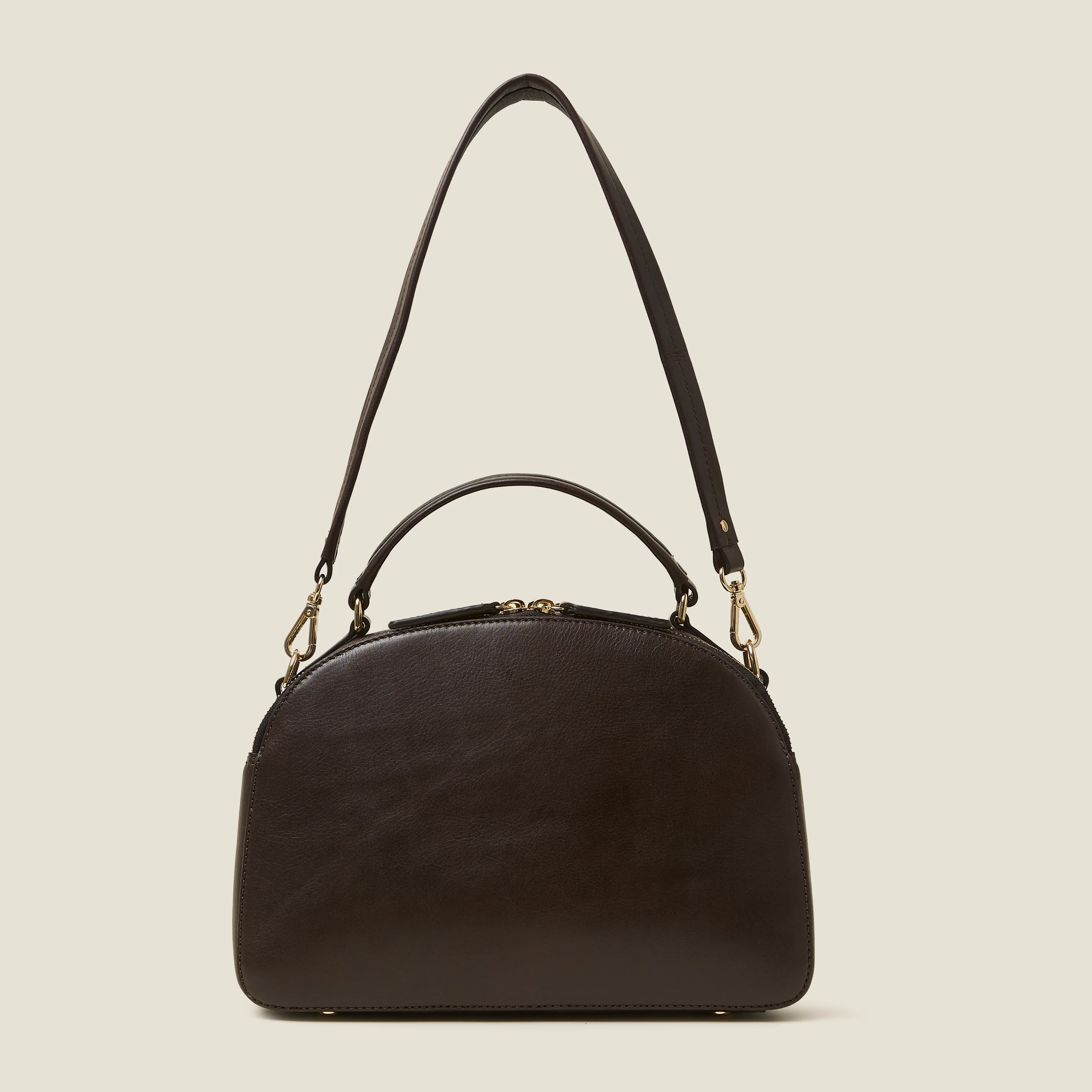 Lunex Shoulder Sling Bag - Spot Flower Walnut - Image 4