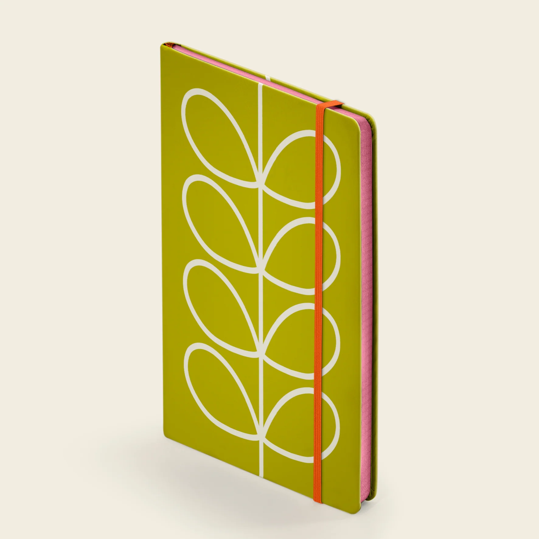 Medium Notebook - Linear Stem Olive - Image 2