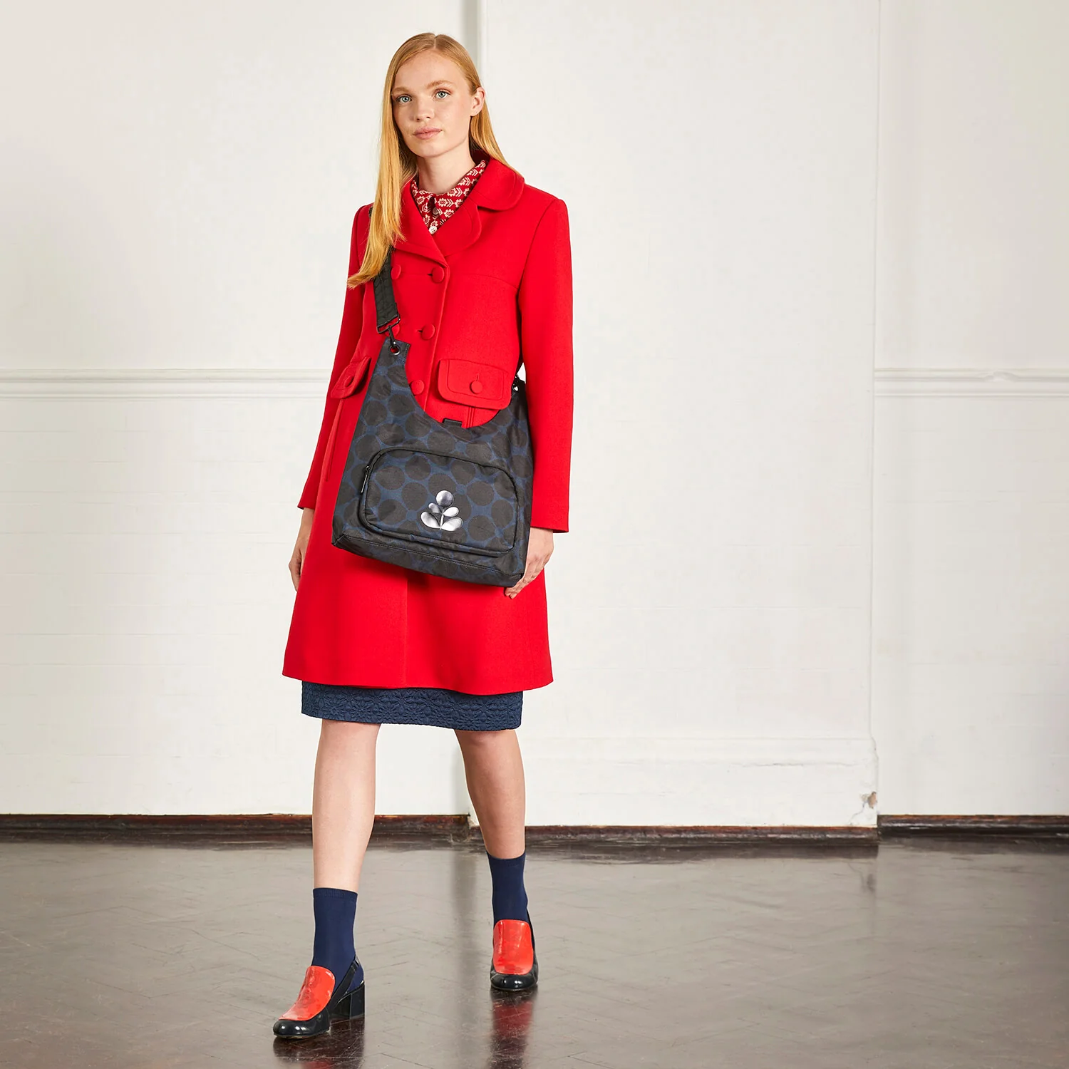 Midi Crossbody - Clover Indigo - Image 2
