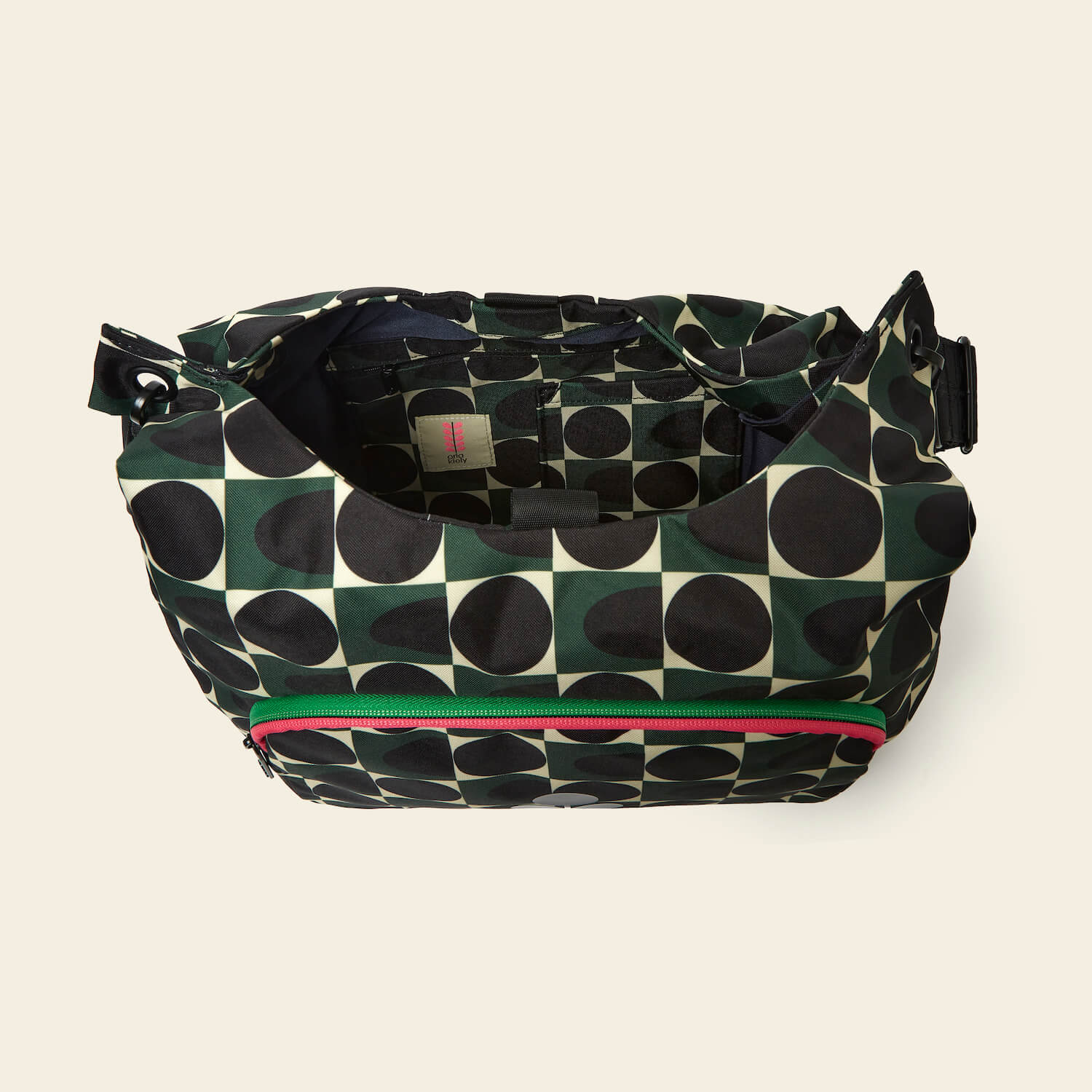 Midi Crossbody - Spot Square Forest - Image 5