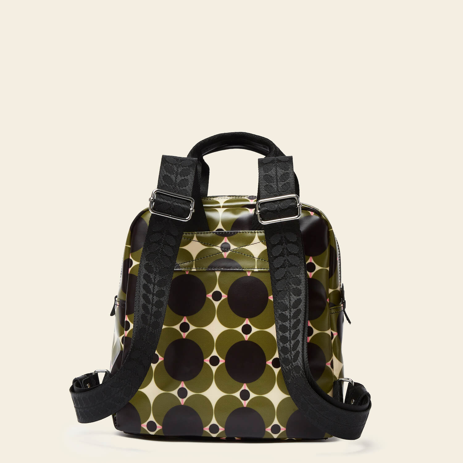 Mini Lotta Backpack - Atomic Flower Khaki - Image 4