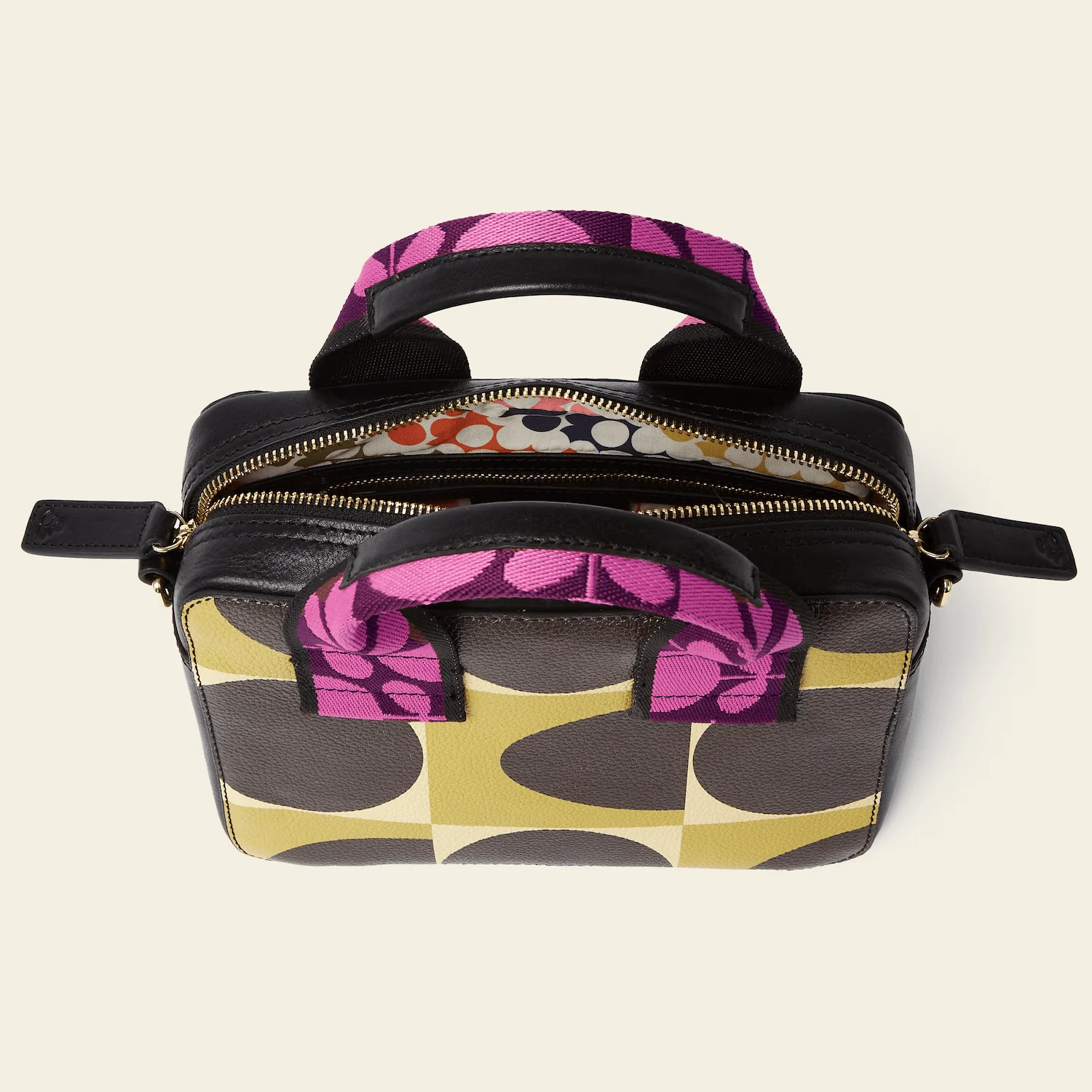 Minola Grab Crossbody - Chestnut Spot Square - Image 5