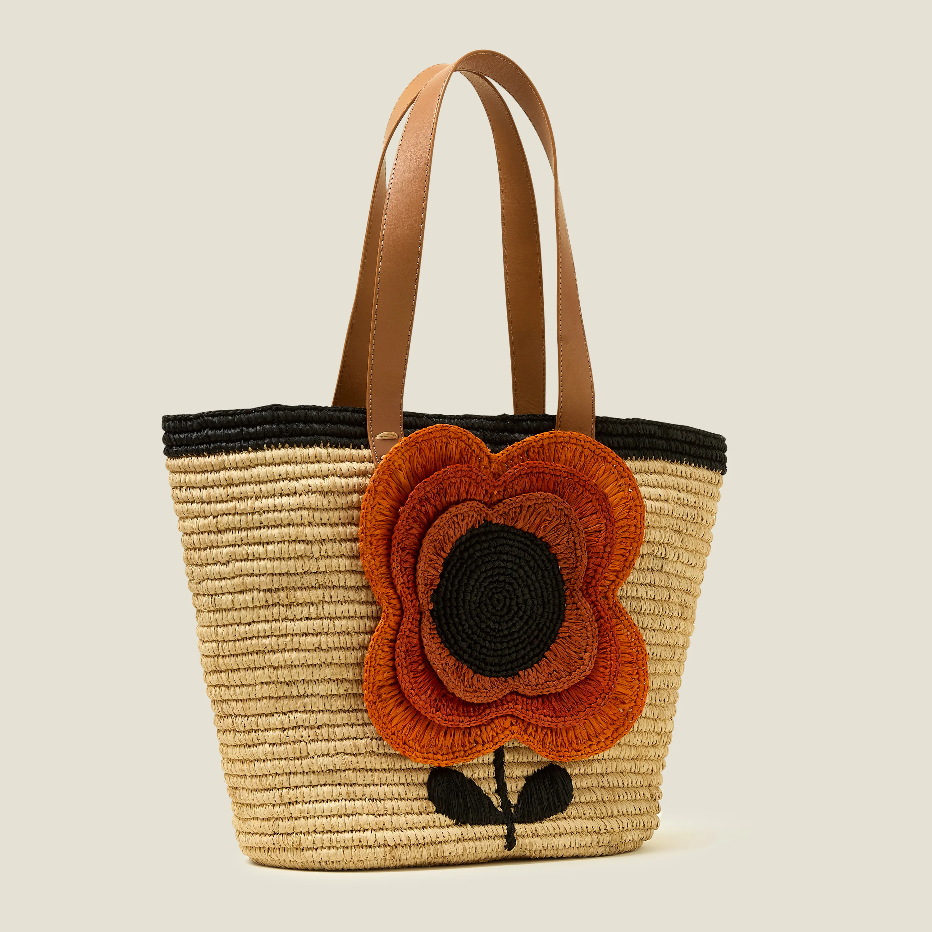Monday Tote - 3D Flower Clementine - Image 2
