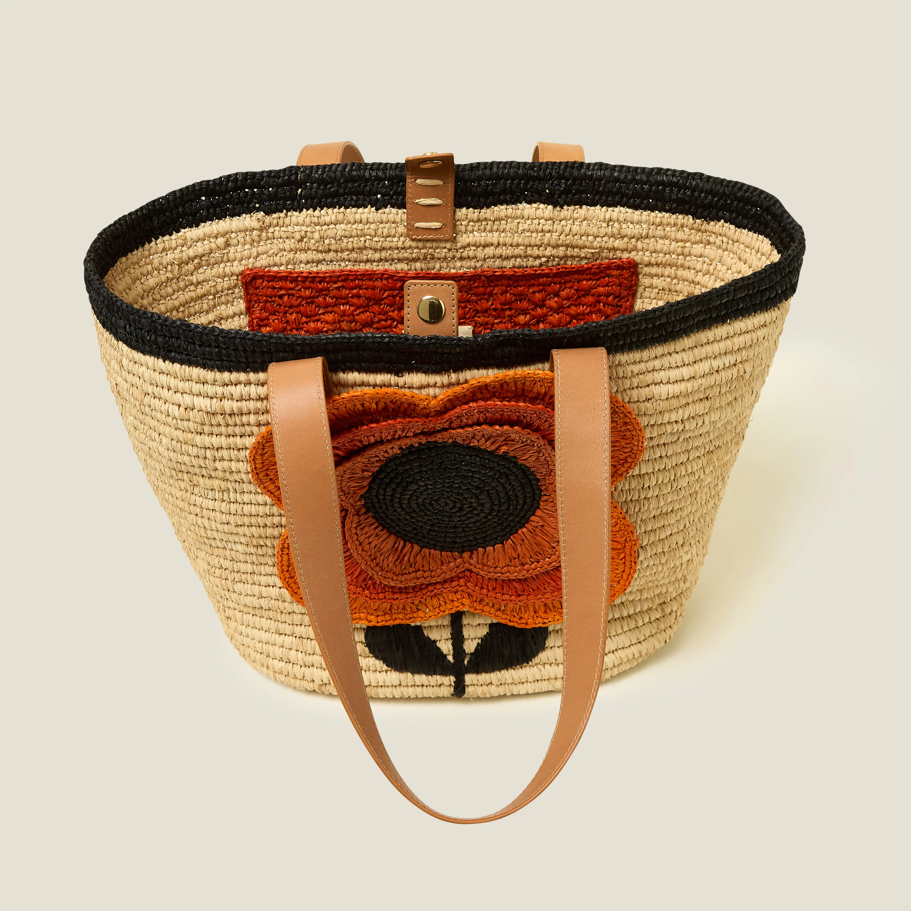 Monday Tote - 3D Flower Clementine - Image 4