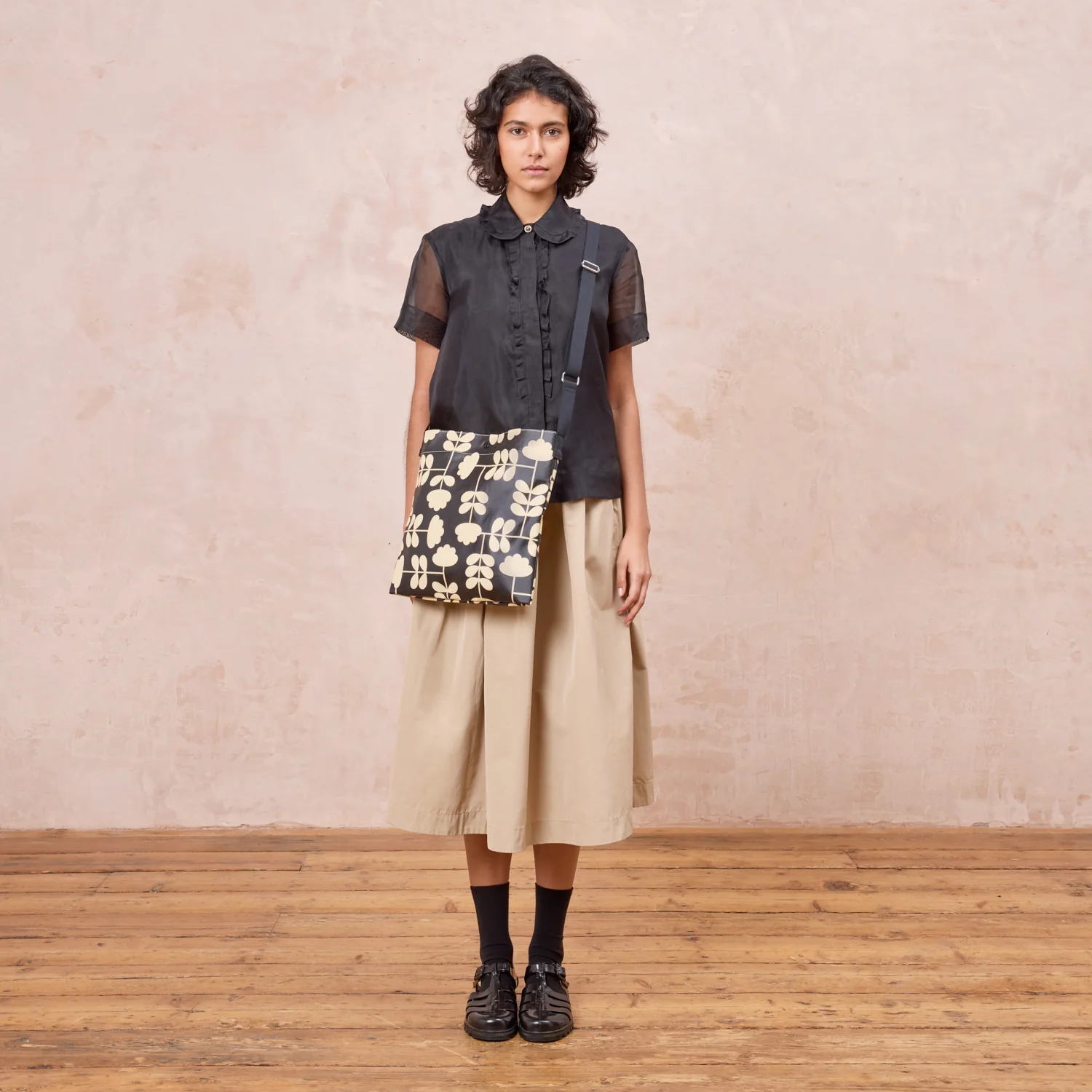 On a Roll Flat Crossbody - Puzzle Stem Multi - Image 4